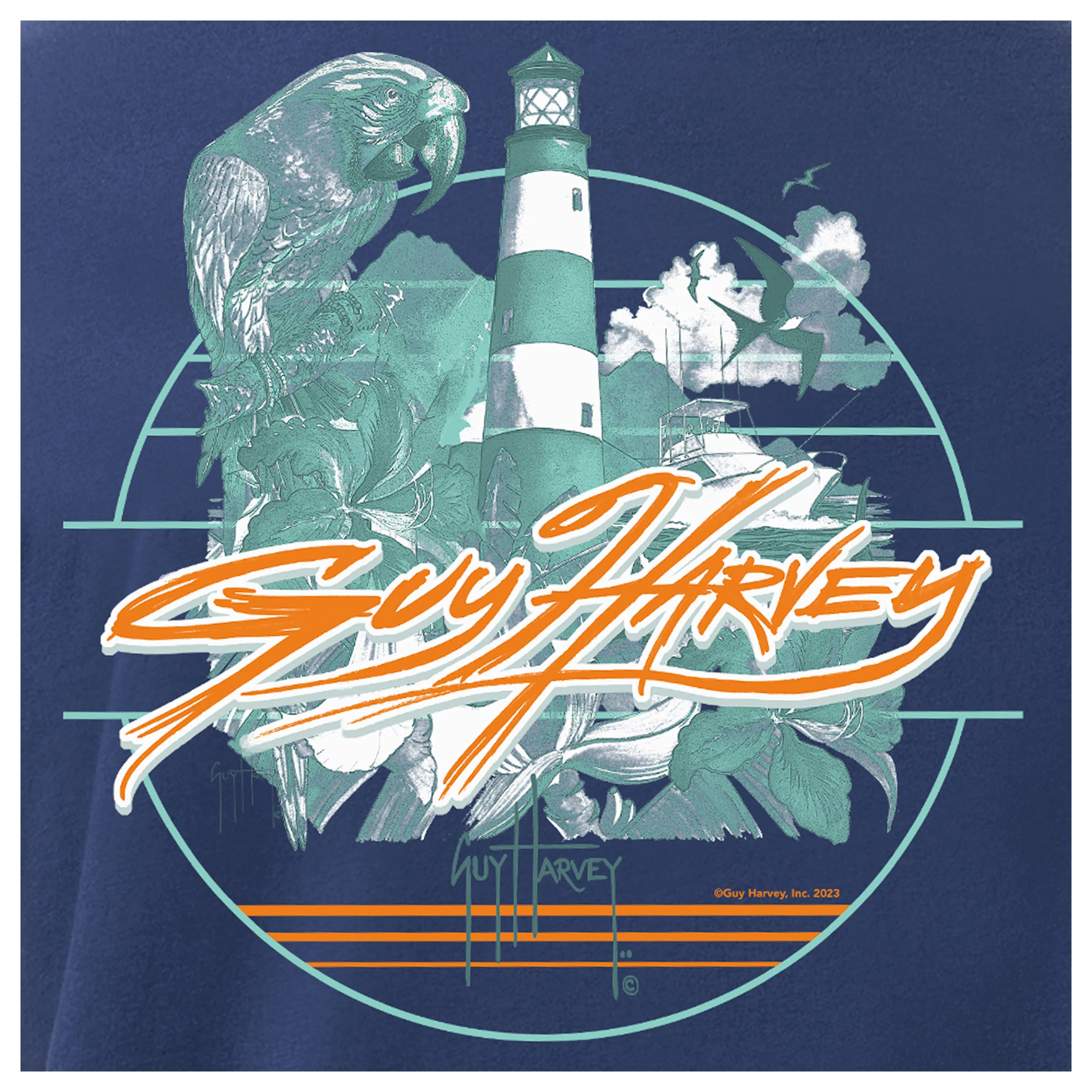 Men's Lighthouse OG Short Sleeve Pocket T-Shirt - Image 3
