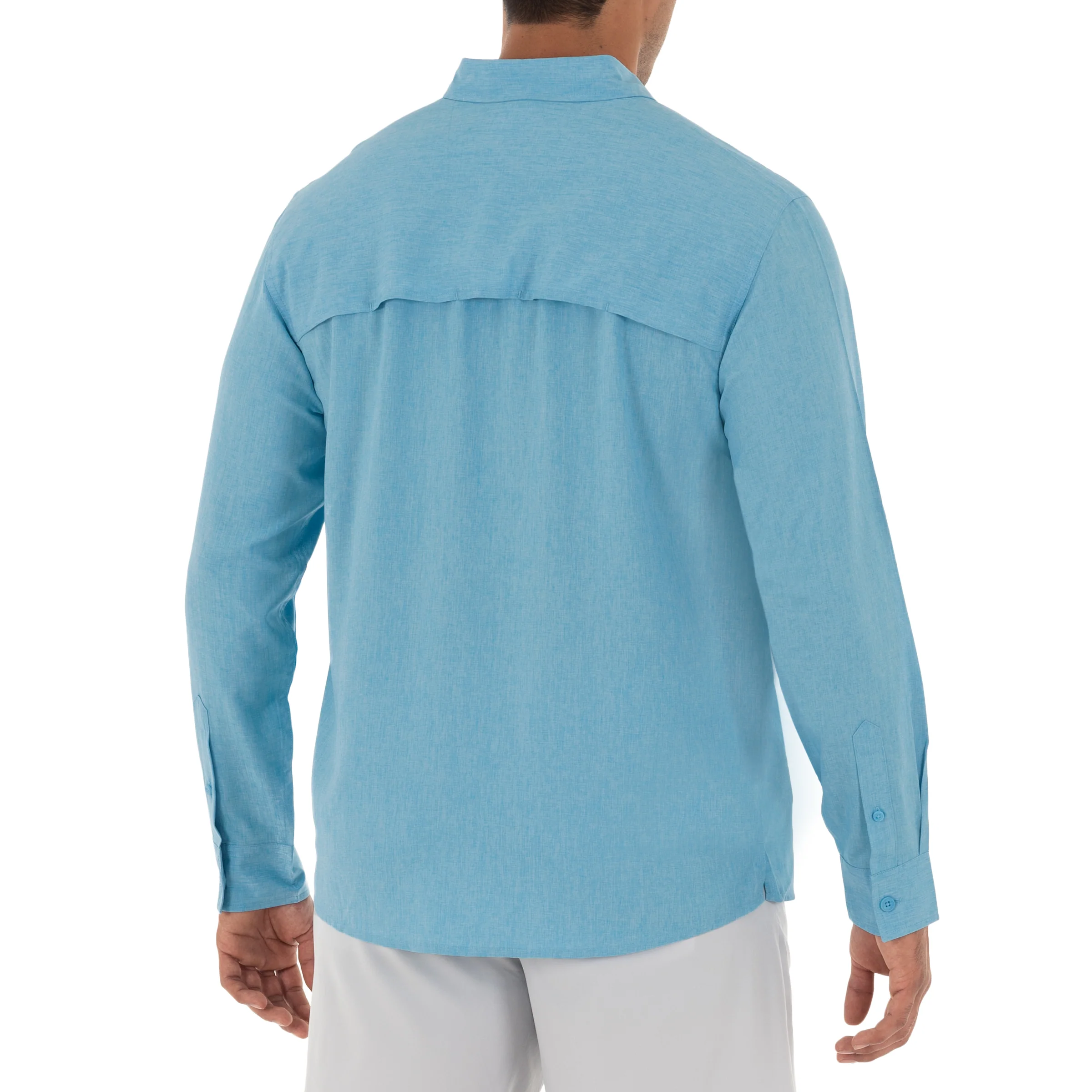 Harbor Heather Long Sleeve Fishing Shirt - Image 27