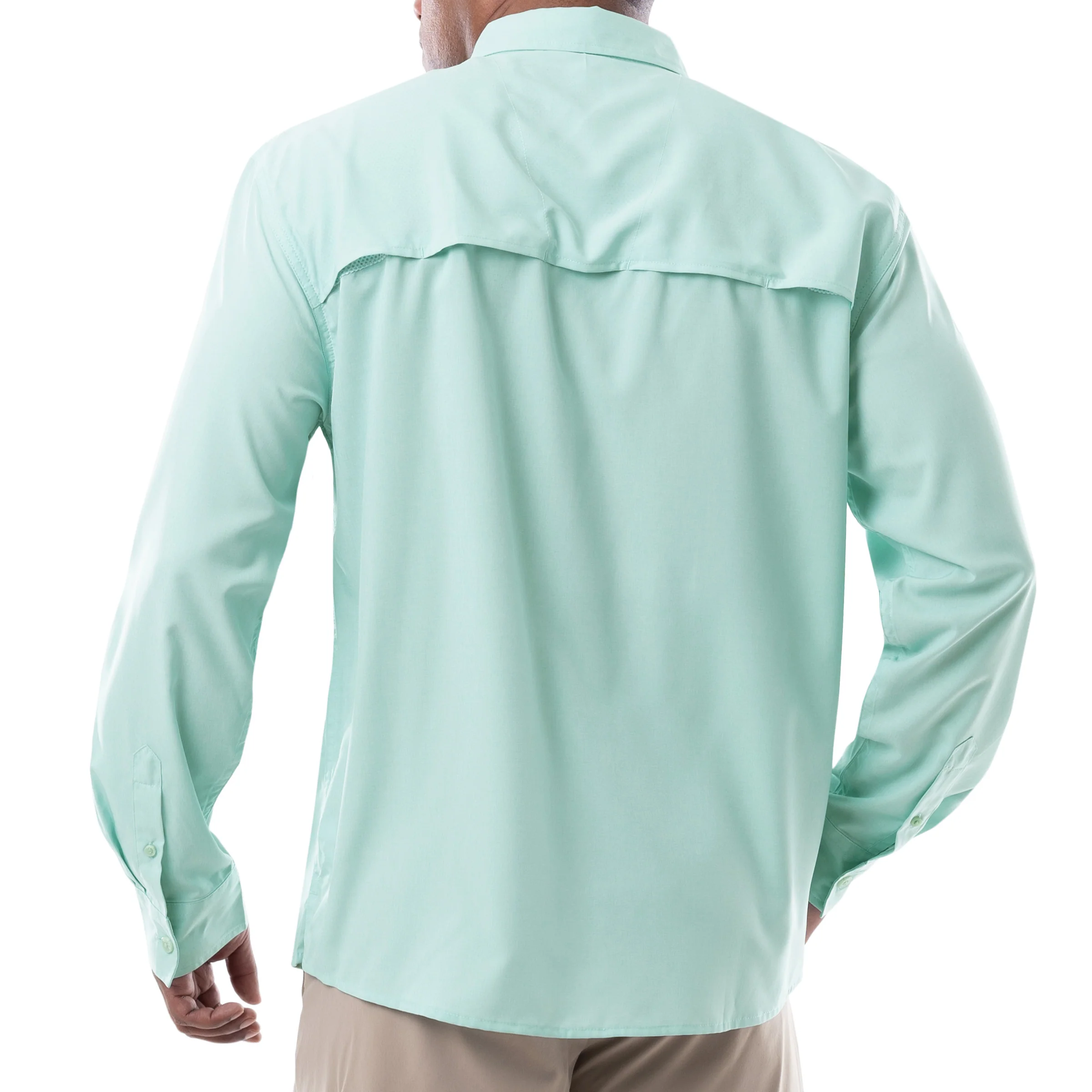 Harbor Heather Long Sleeve Fishing Shirt - Image 9
