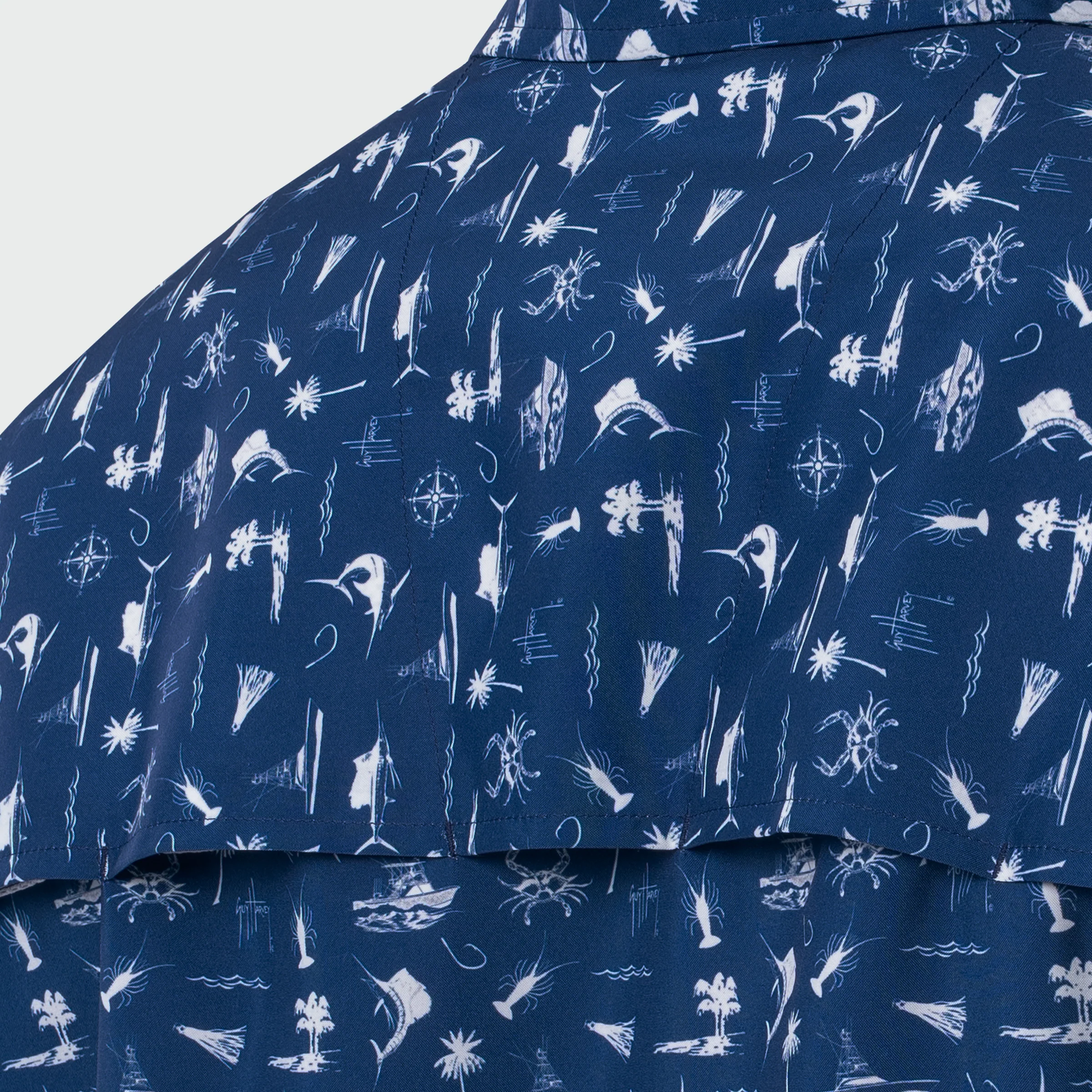Mariner Fishing Shirt - Maritime Motif - Image 5
