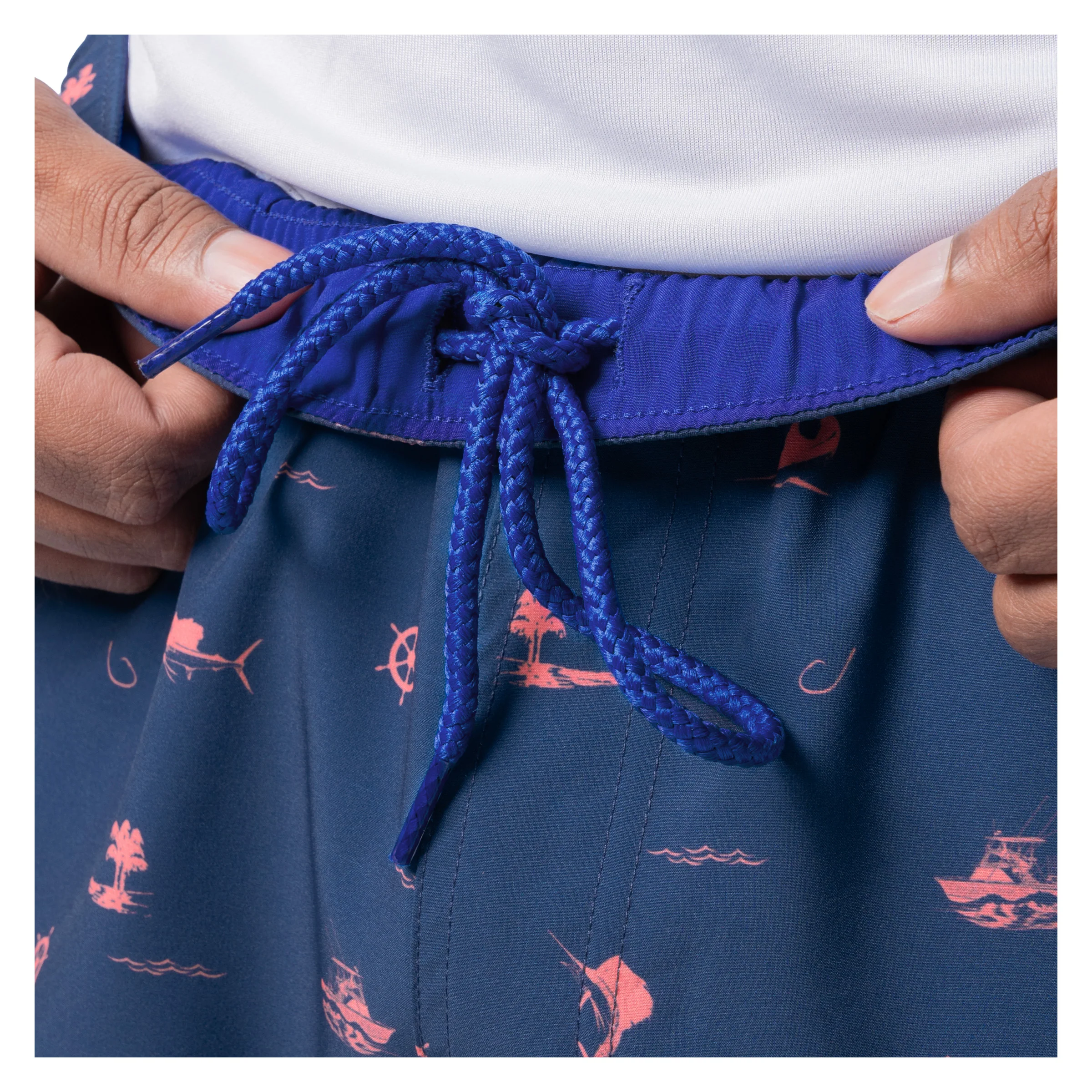 Men's Maritime Printed 7" Swim Trunk - Image 4