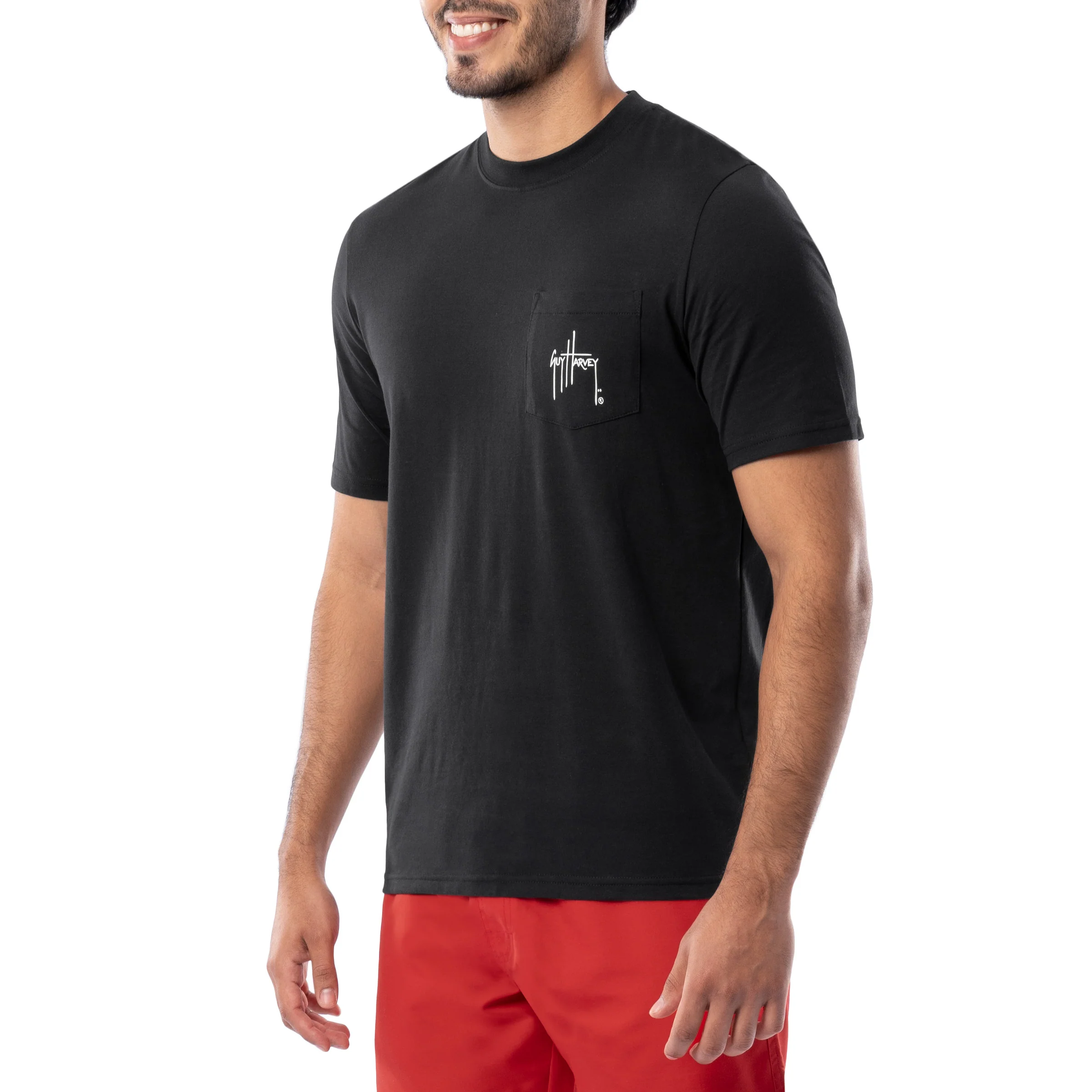 Men's Marlin Dorado Short Sleeve Pocket T-Shirt - Image 4