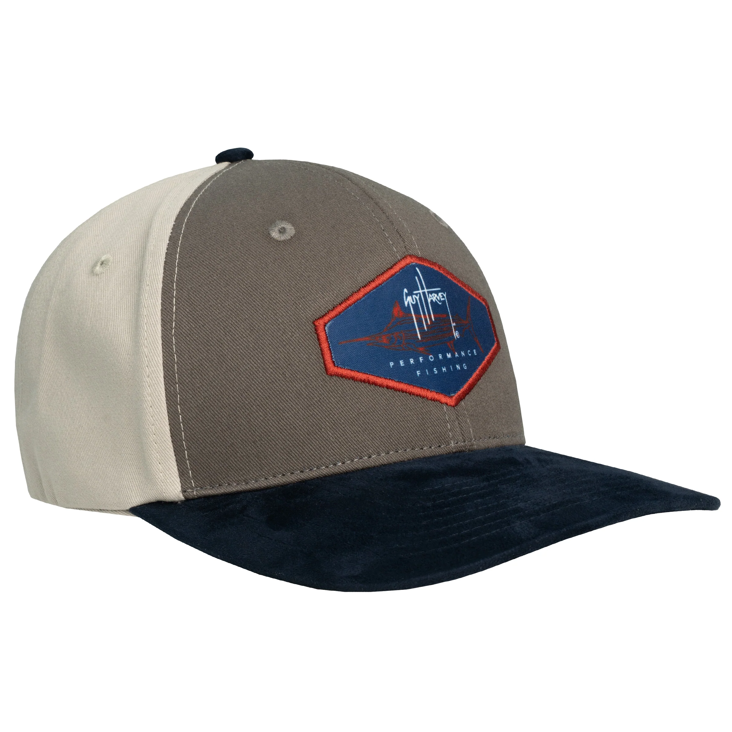 Marlin Patch Sueded Snapback