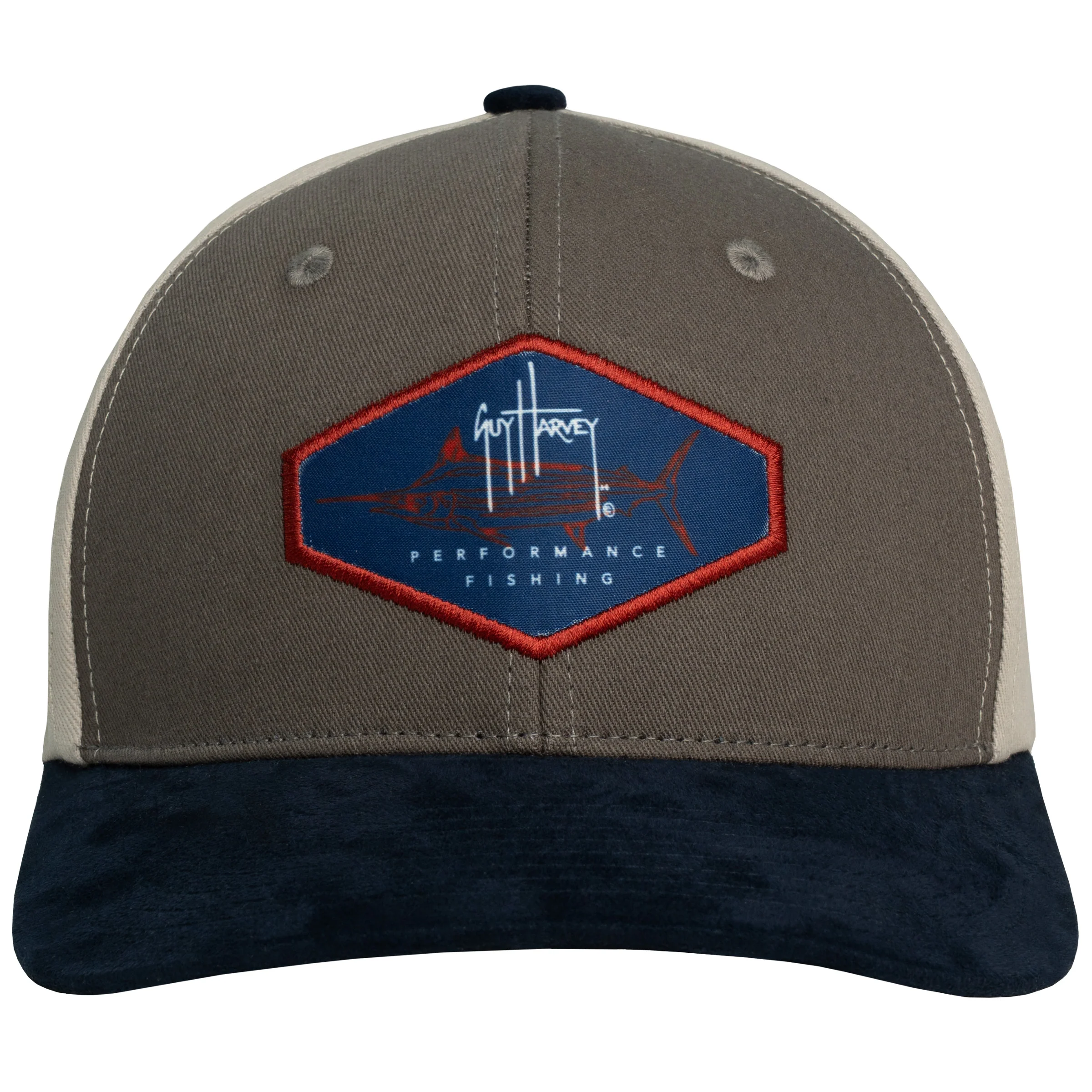Marlin Patch Sueded Snapback - Image 3