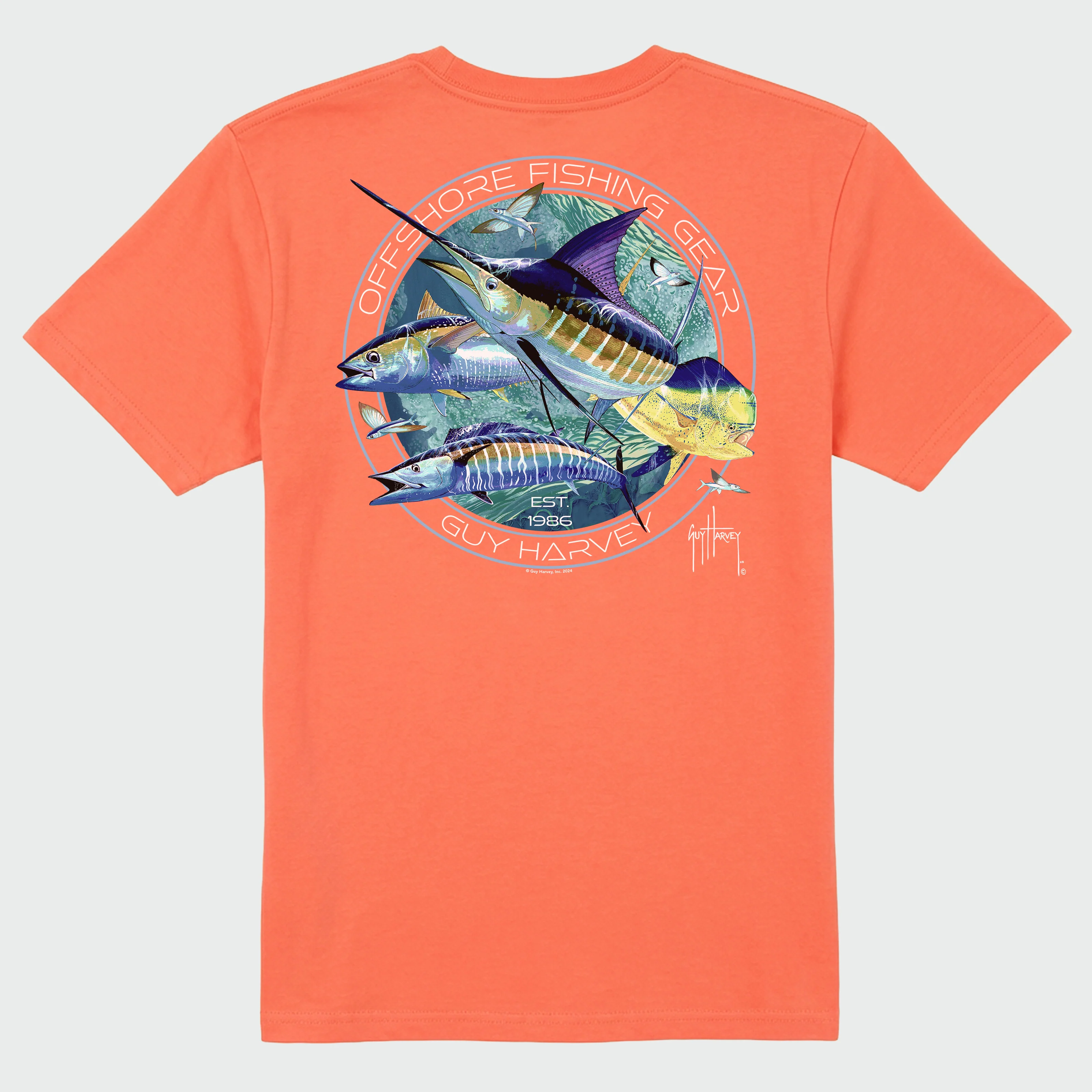 HarborLite Pocket Tee - Vintage Four