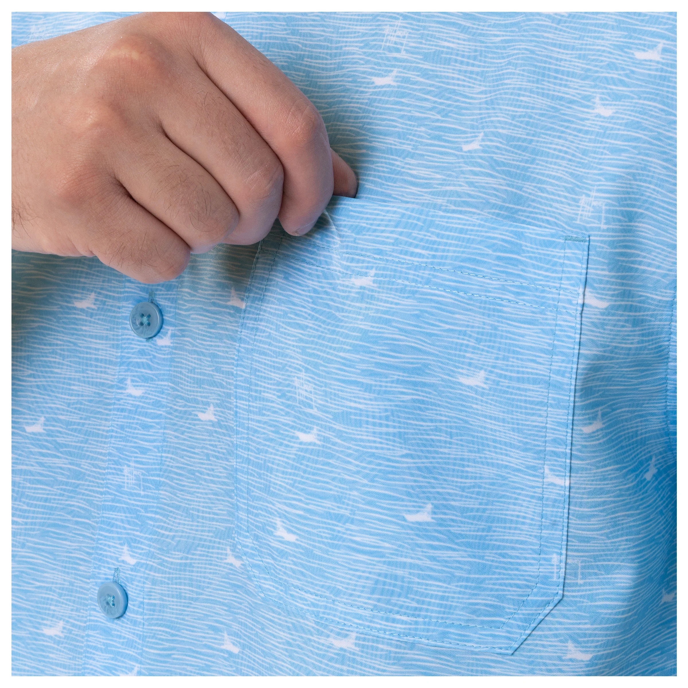 Men's On The Water Performance Fishing Shirt - Image 6