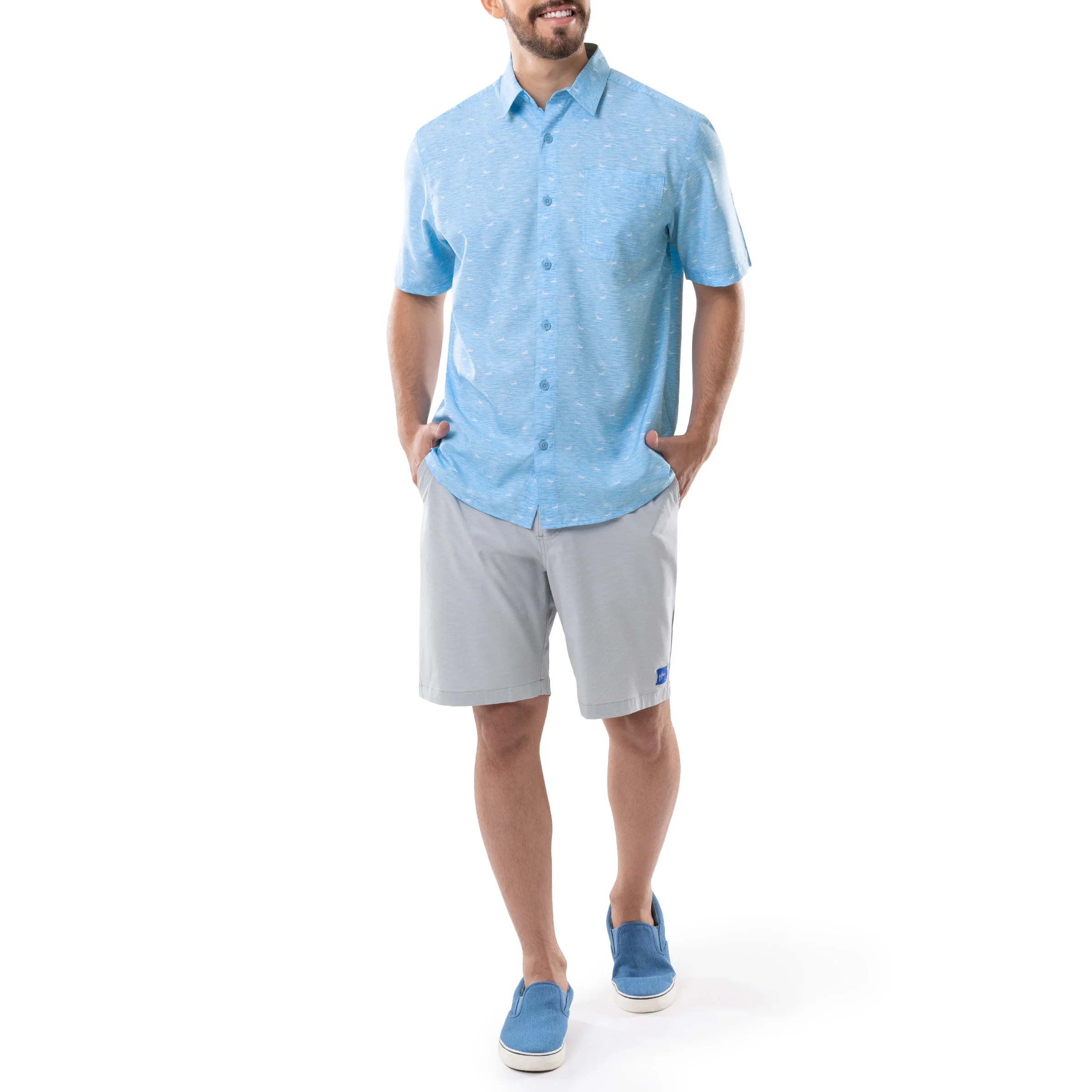 Men's On The Water Performance Fishing Shirt - Image 8