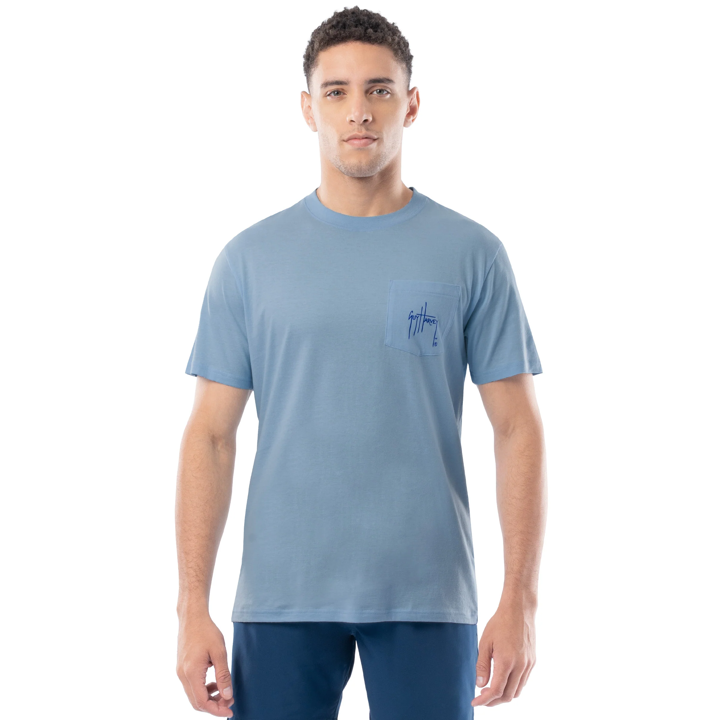 Lightweight Pocket Tee - Open Ocean - Image 2