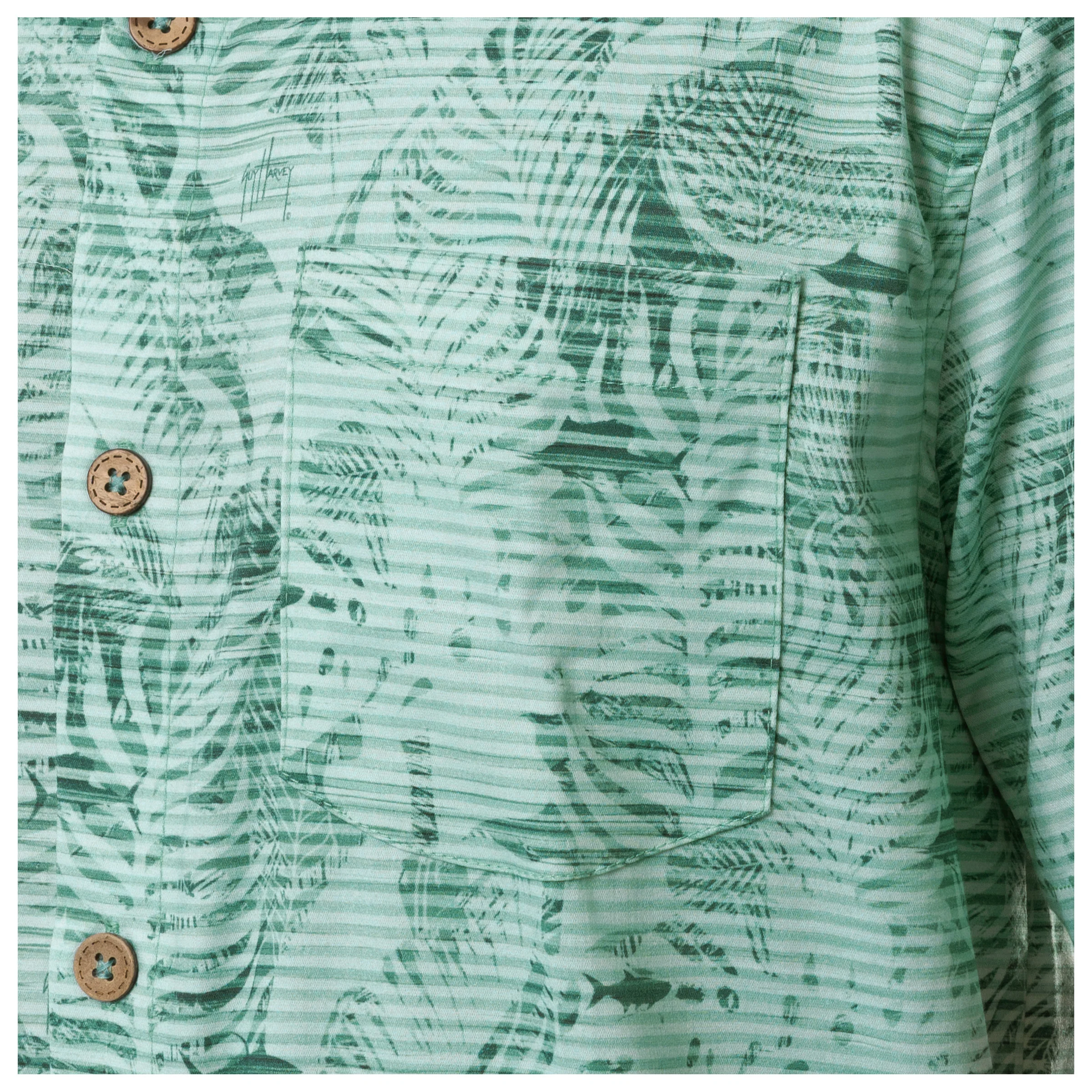 Men's Palm Coast Printed Resort Shirt - Image 3