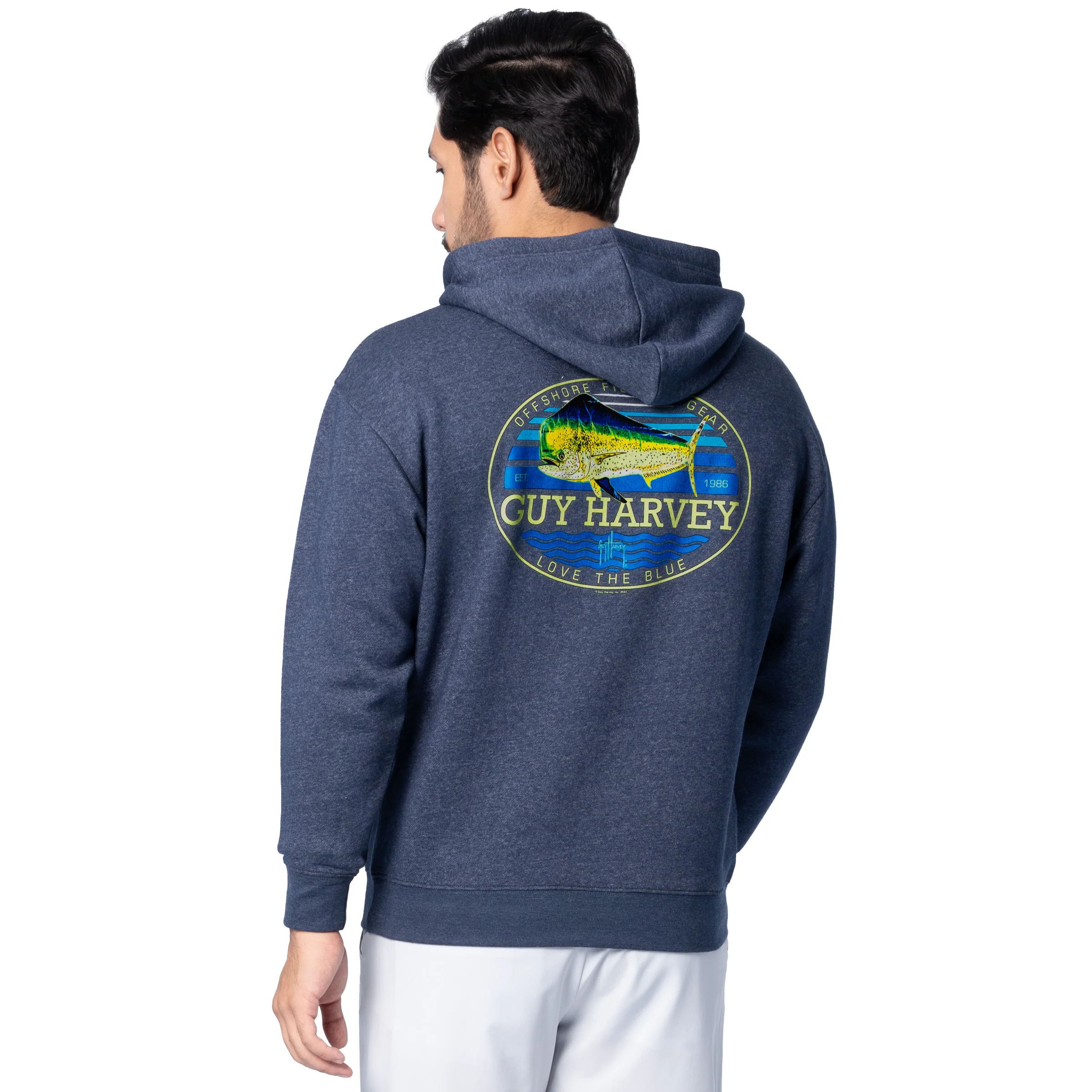 Tradewinds Fleece Hoodie - Retro Style Mahi - Image 4