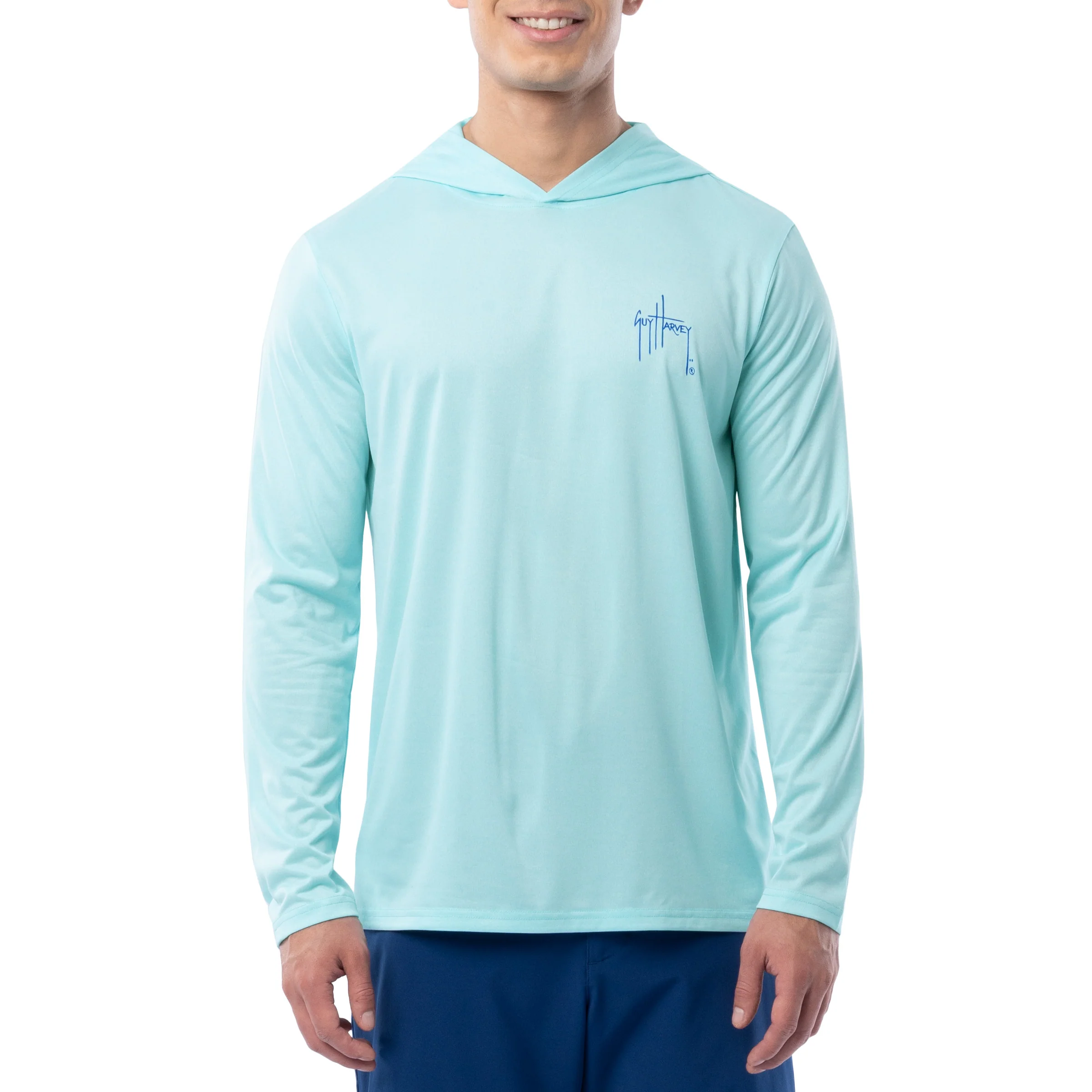 Men's RWB Scribble Long Sleeve Performance Hoodie - Image 2
