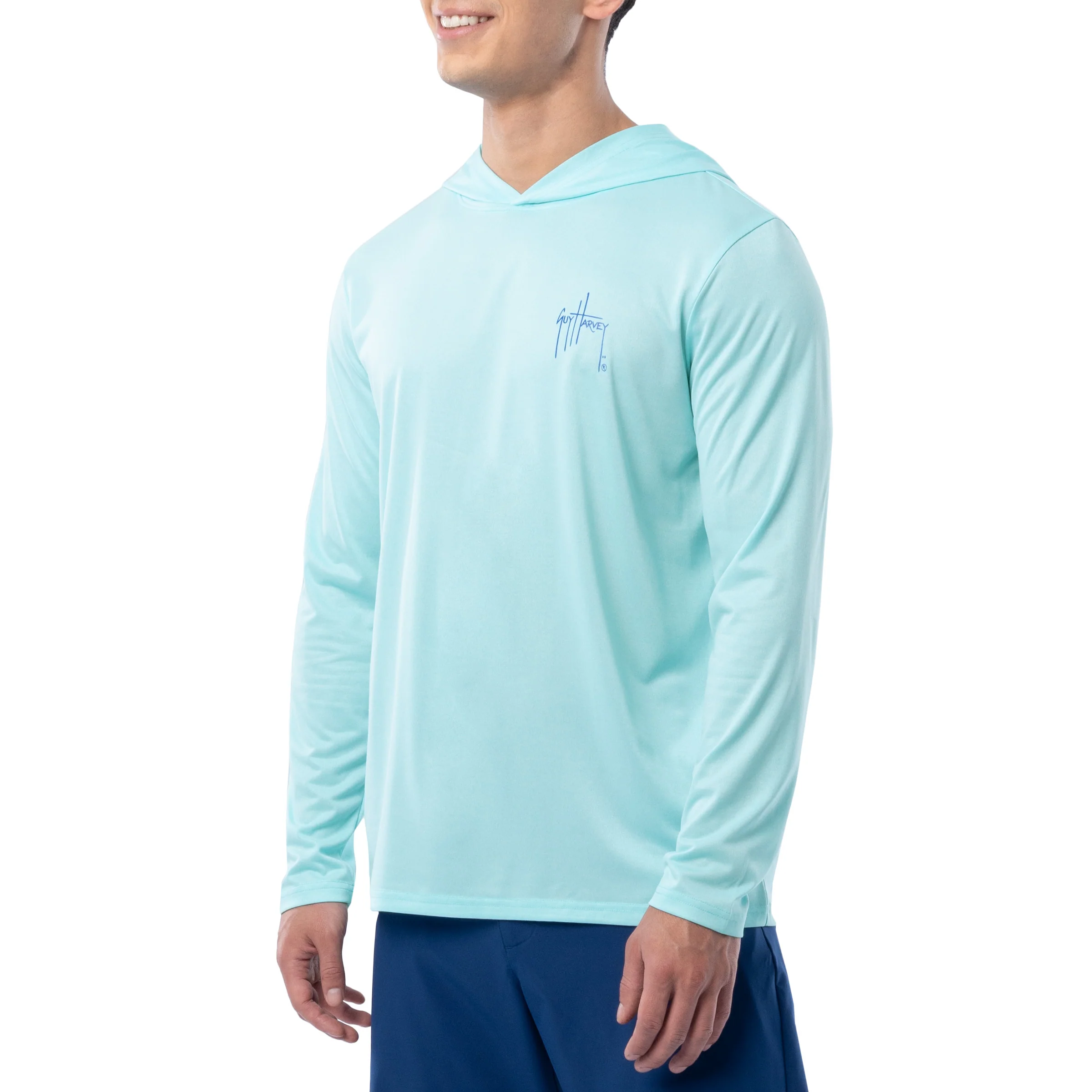 Men's RWB Scribble Long Sleeve Performance Hoodie - Image 5