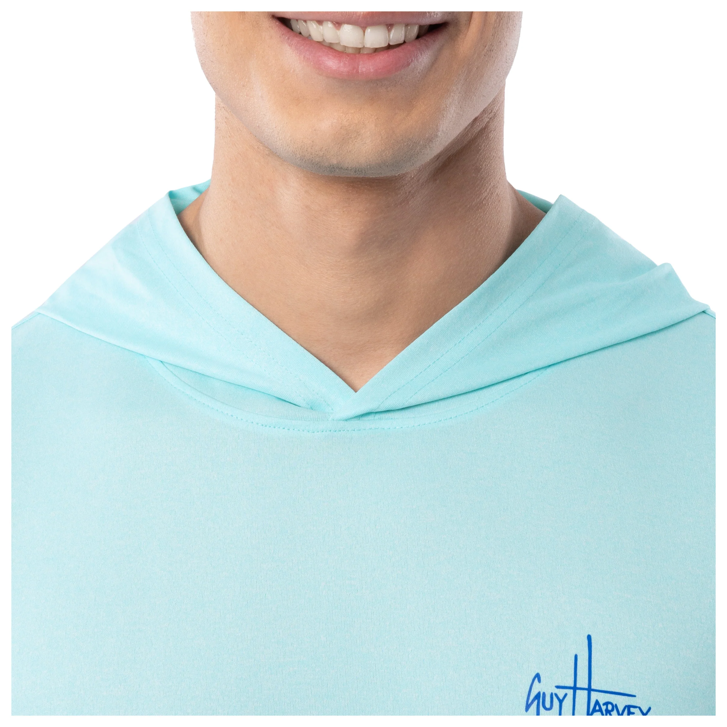 Men's RWB Scribble Long Sleeve Performance Hoodie - Image 6