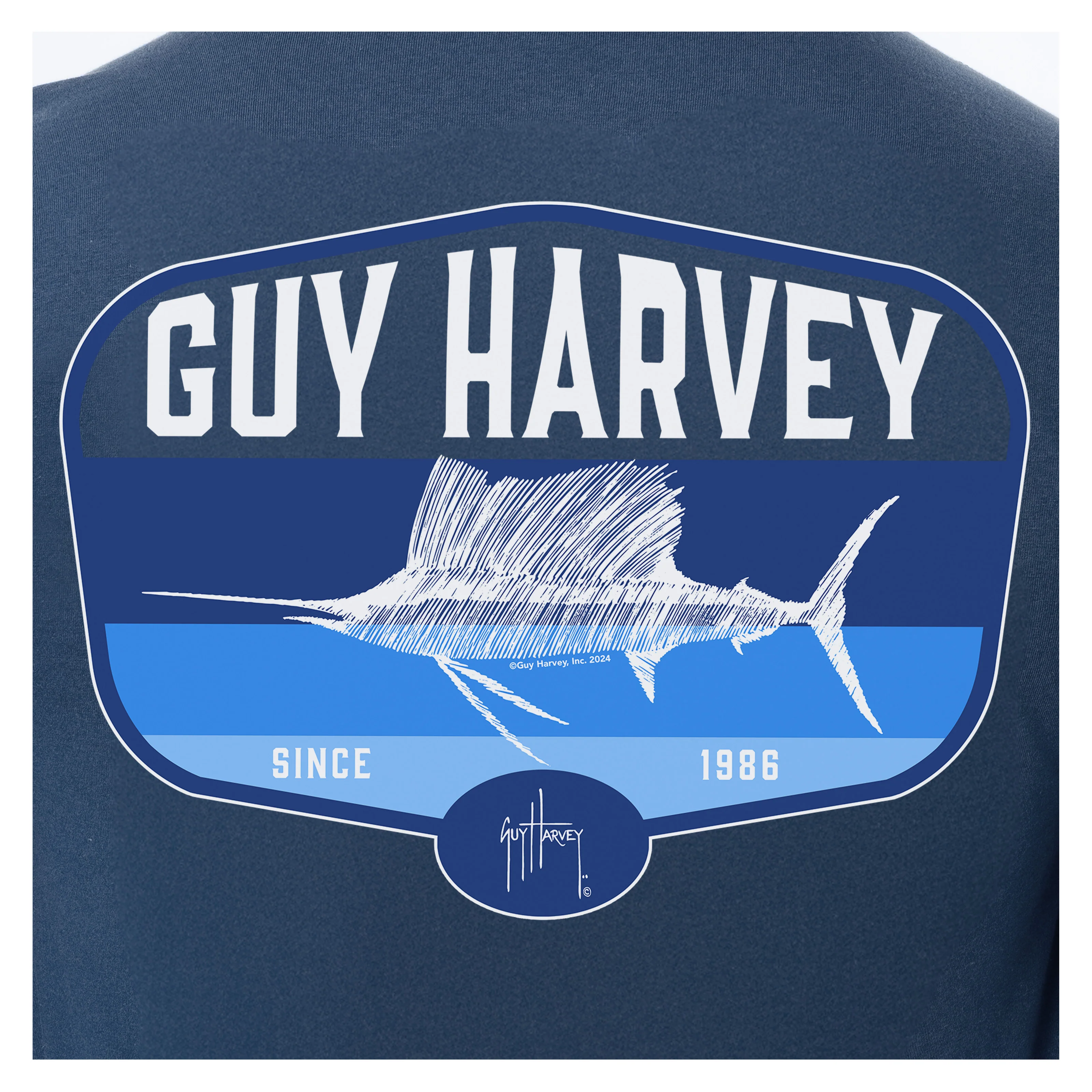 HarborLite Long Sleeve Tee - Surf Sail - Image 3