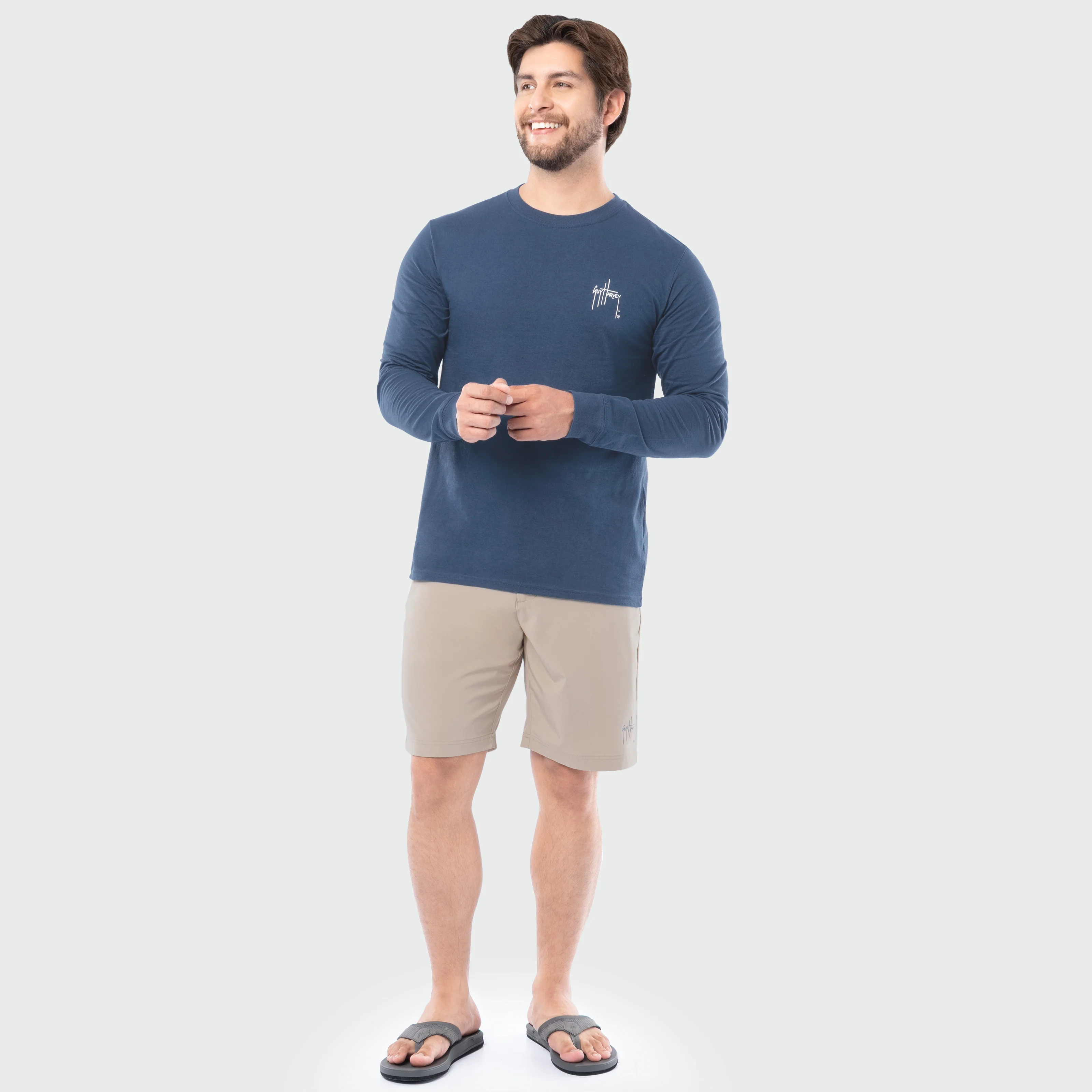 HarborLite Long Sleeve Tee - Surf Sail - Image 8