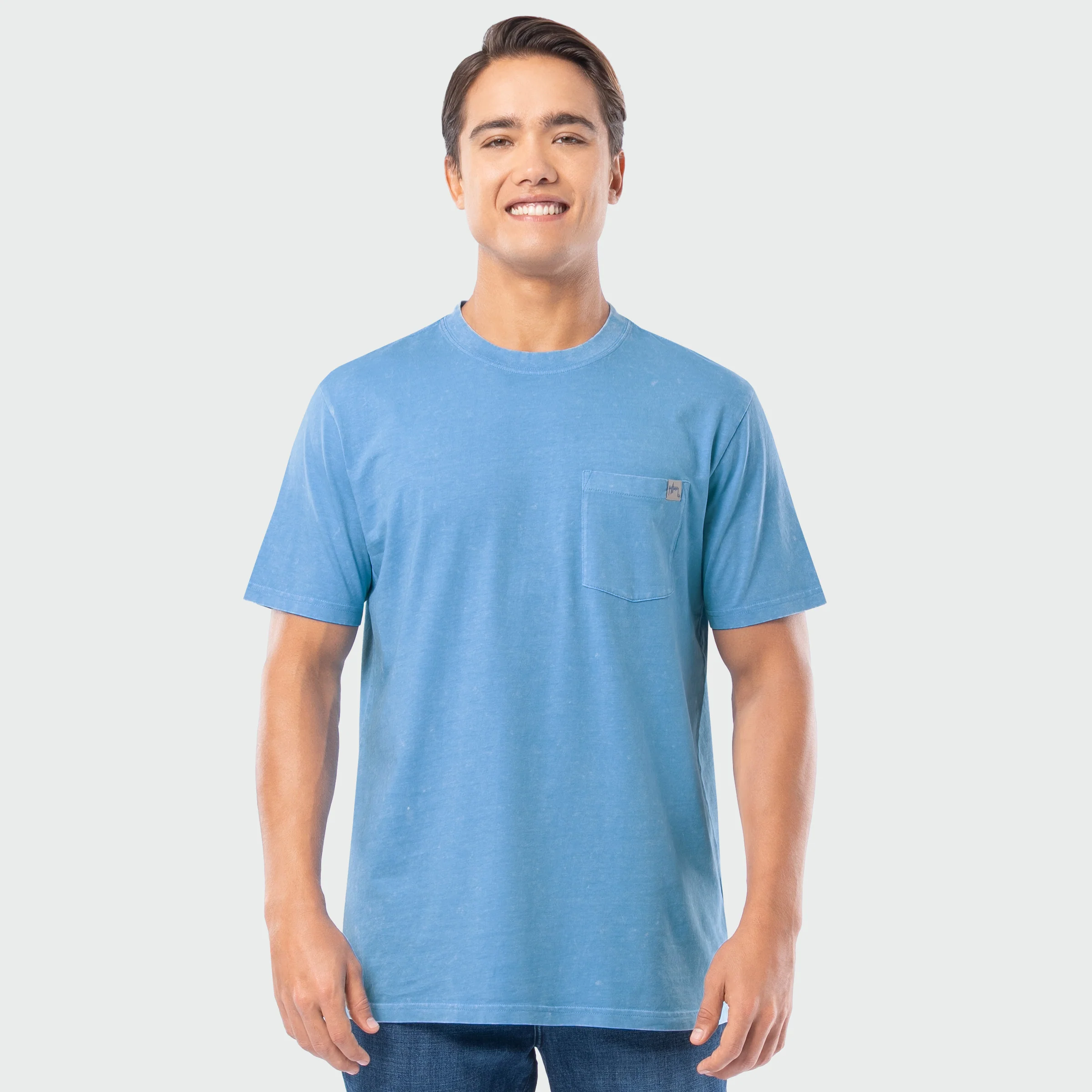Coastal Wash Pocket Tee - Saltwater Fishing - Image 4
