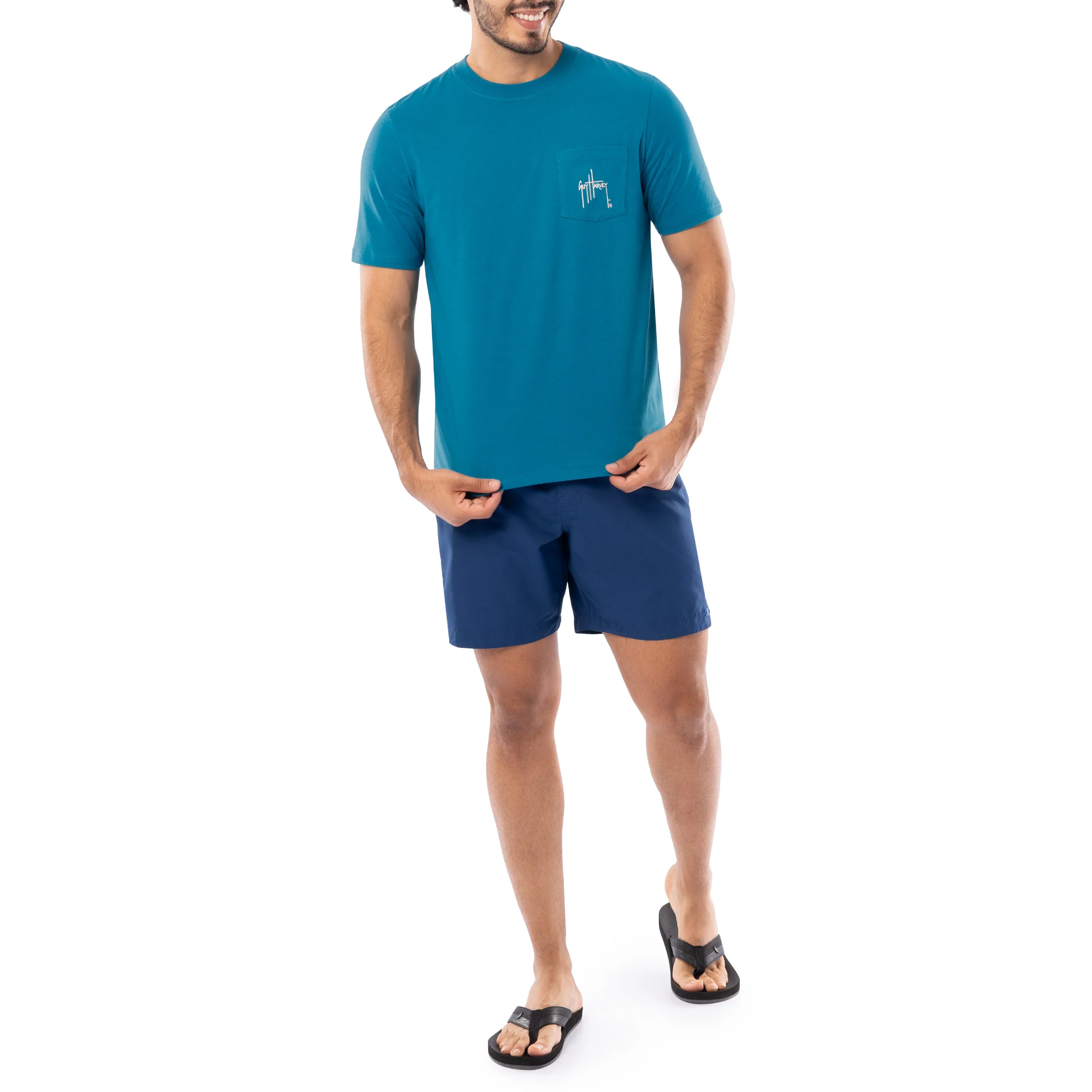 Men's Saltwater Core Short Sleeve Pocket T-Shirt - Image 7