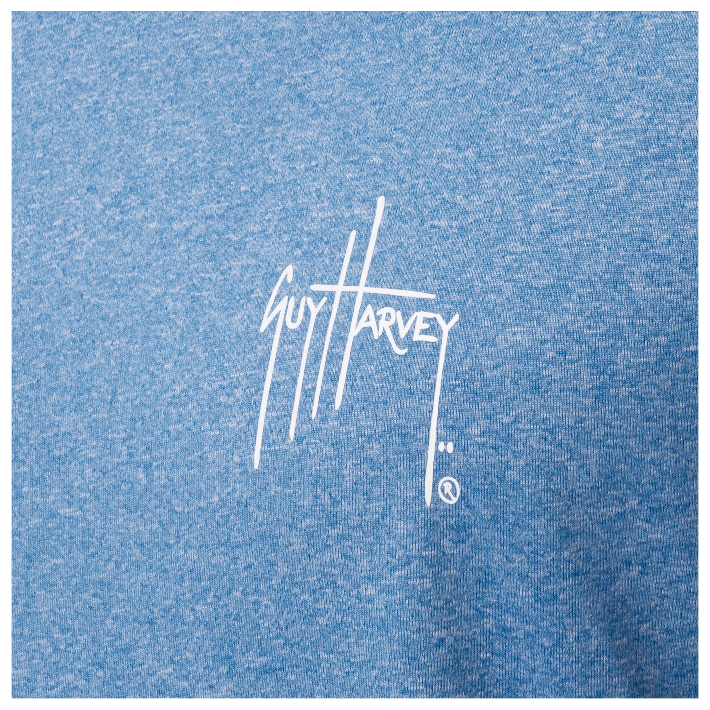 Men's Shark Sketch Long Sleeve Performance Hoodie - Image 7