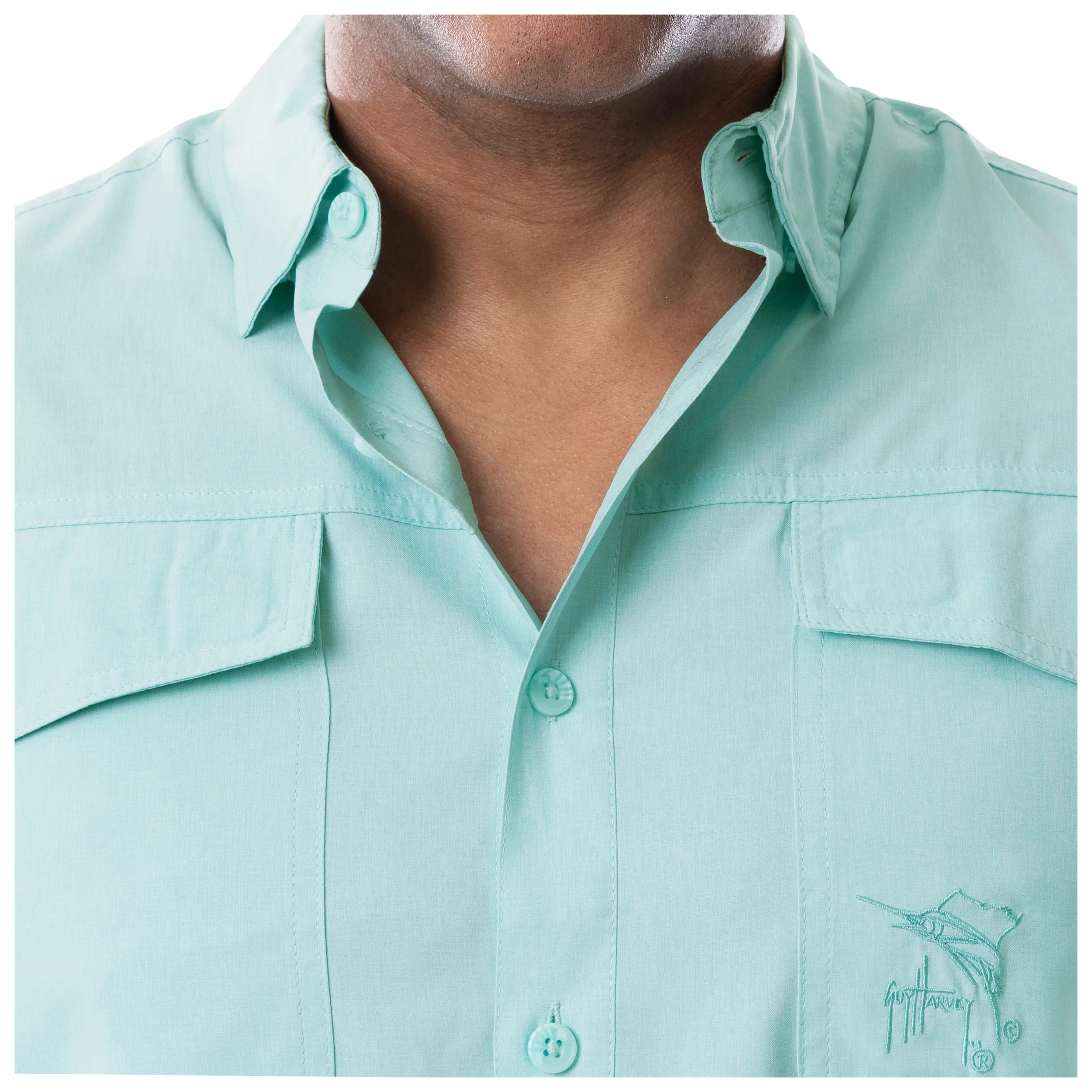 Harbor Heather Fishing Shirt - Image 15