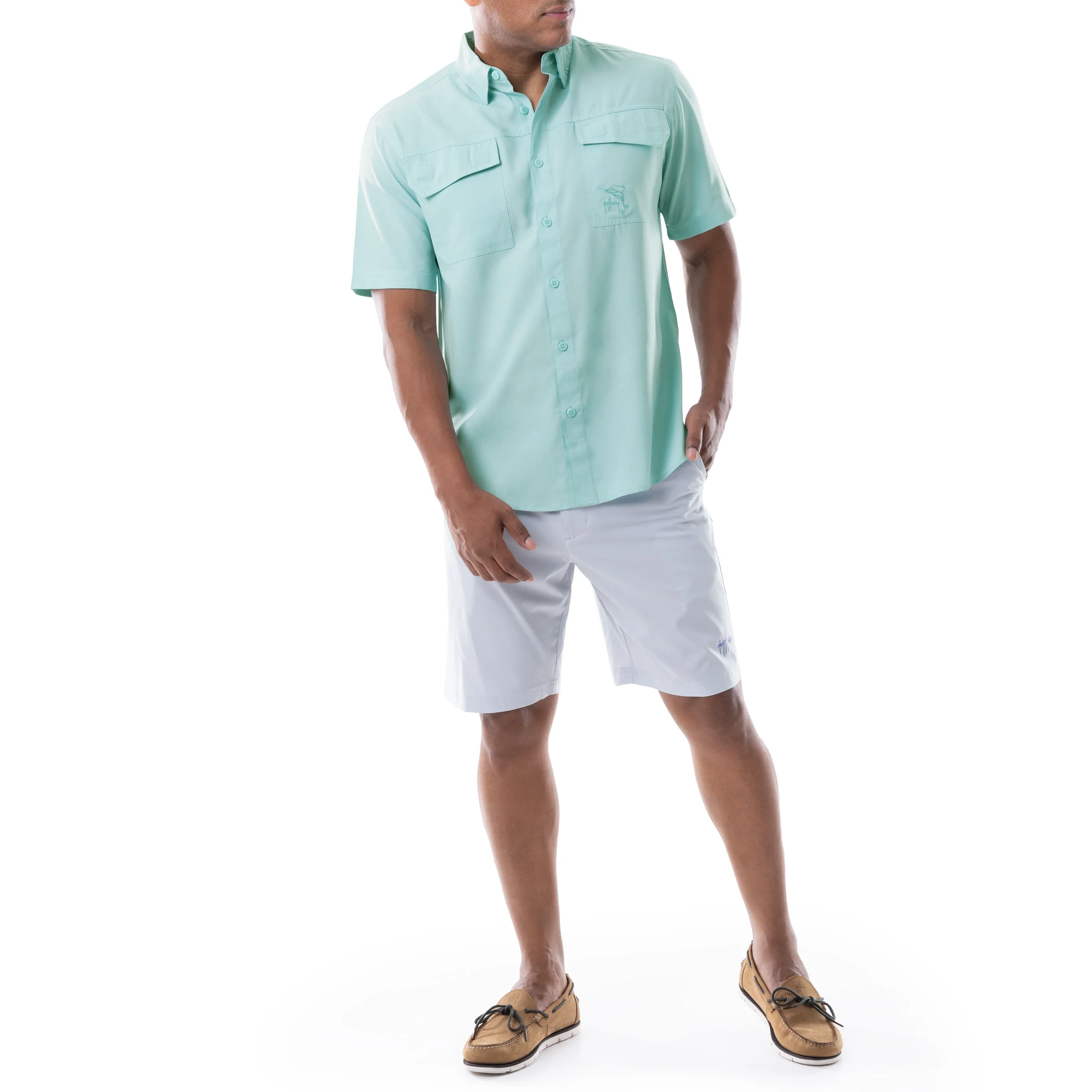 Harbor Heather Fishing Shirt - Image 16