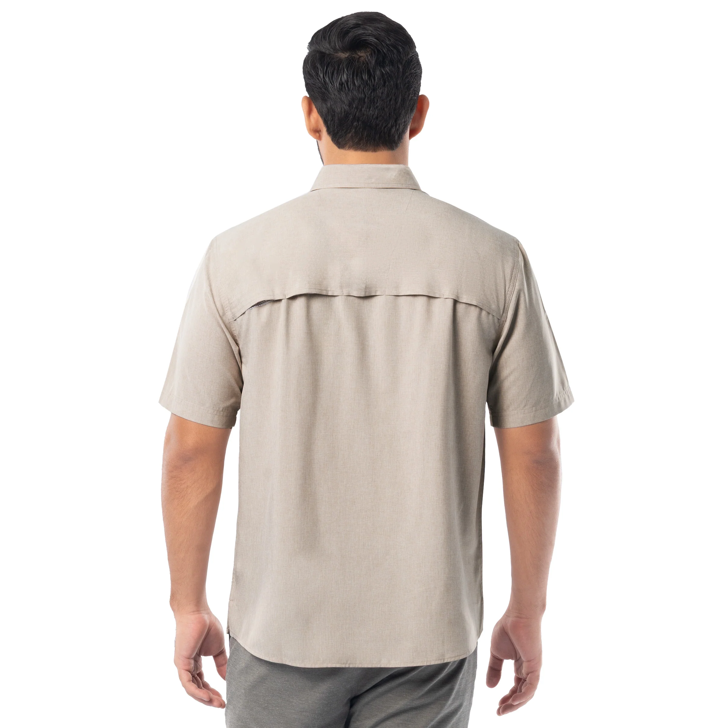 Harbor Heather Fishing Shirt - Image 2