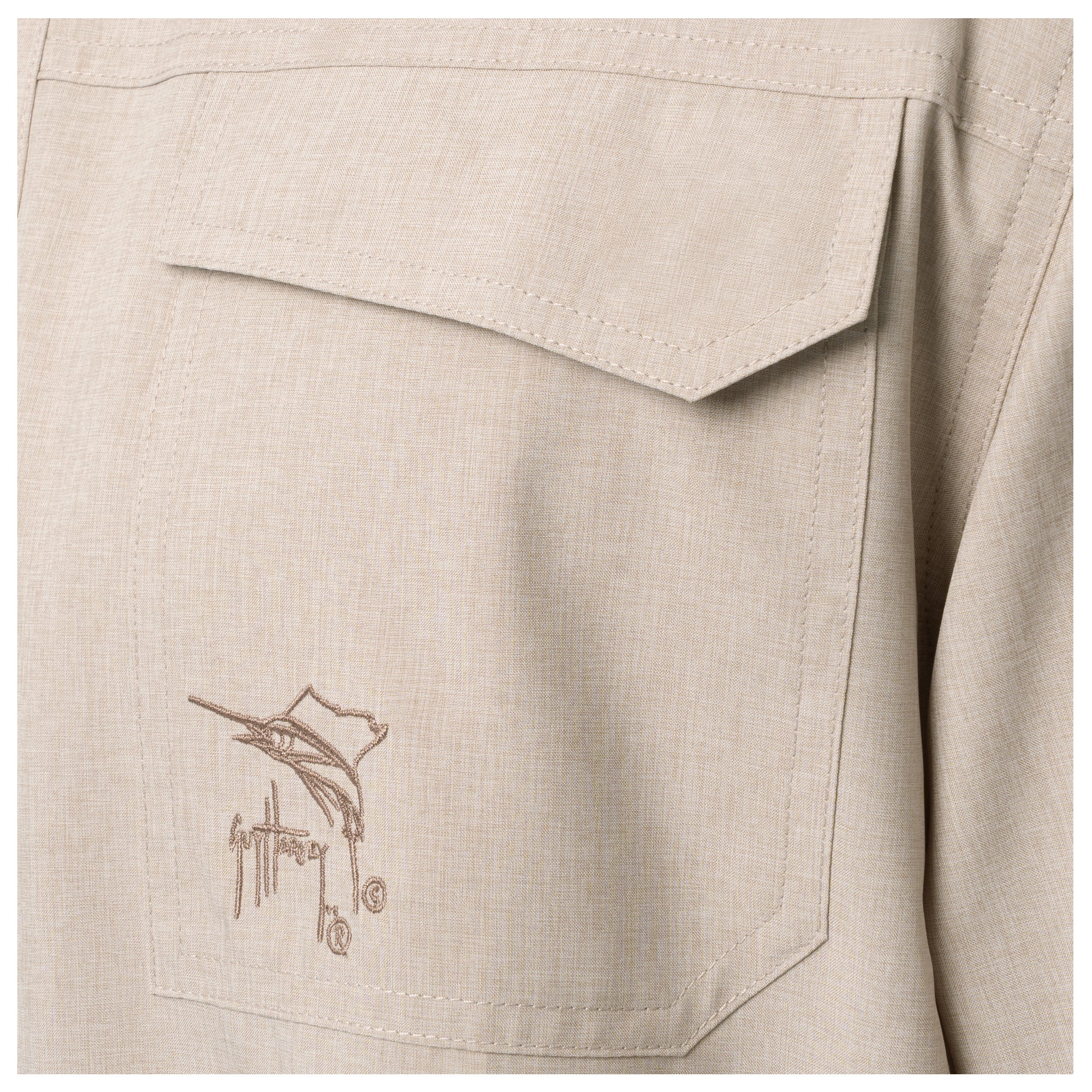 Harbor Heather Fishing Shirt - Image 5