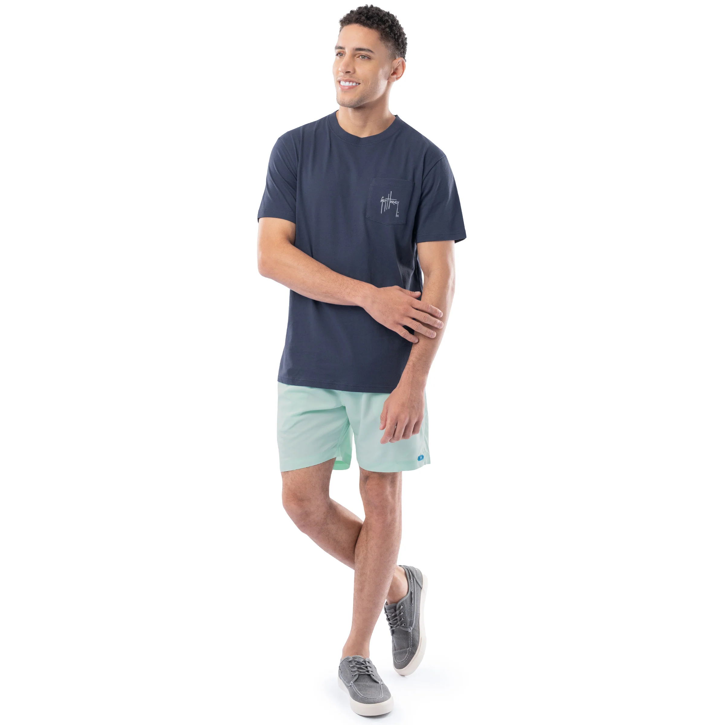 Lightweight Pocket Tee - Sketchy Blue - Image 7