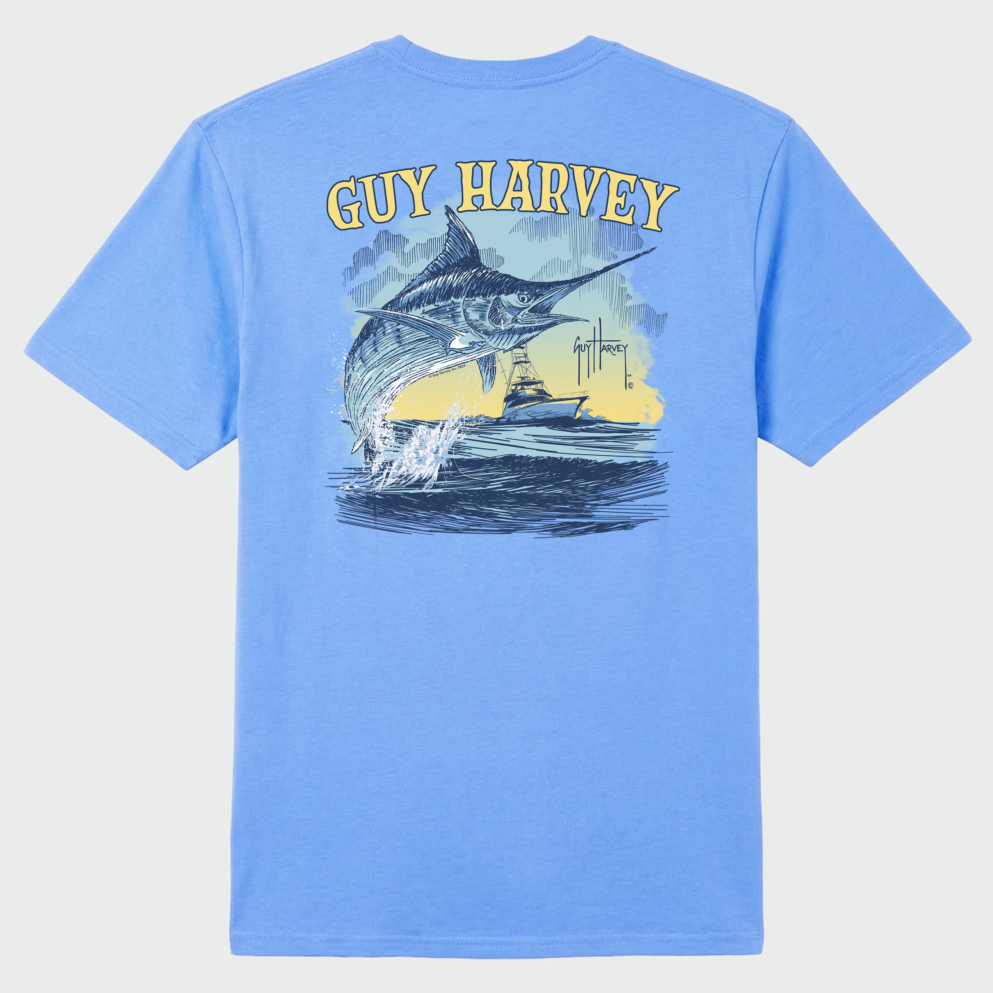 OG Pocket Tee - Sketchy Blue