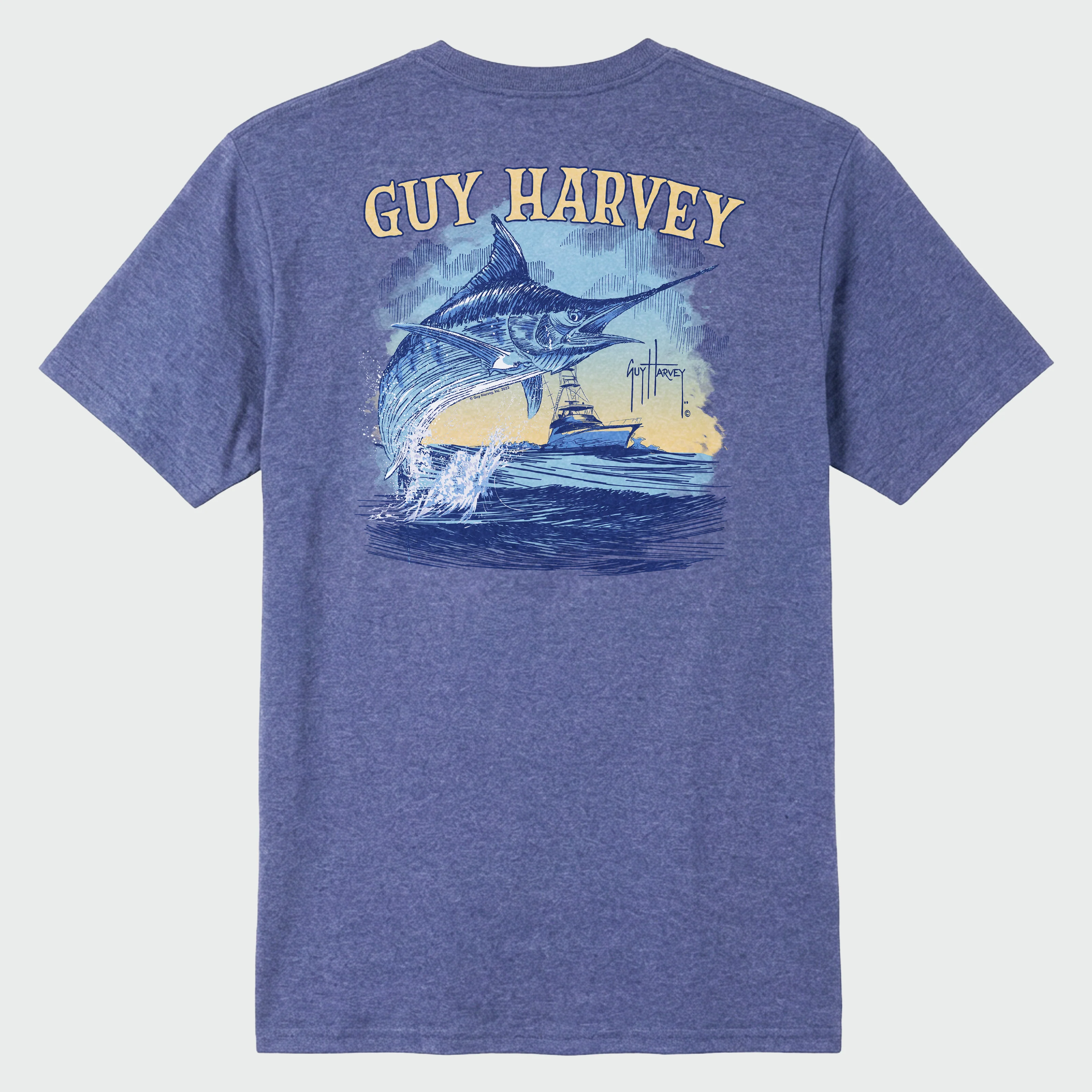 Threadcycled Tee - Sketchy Blue