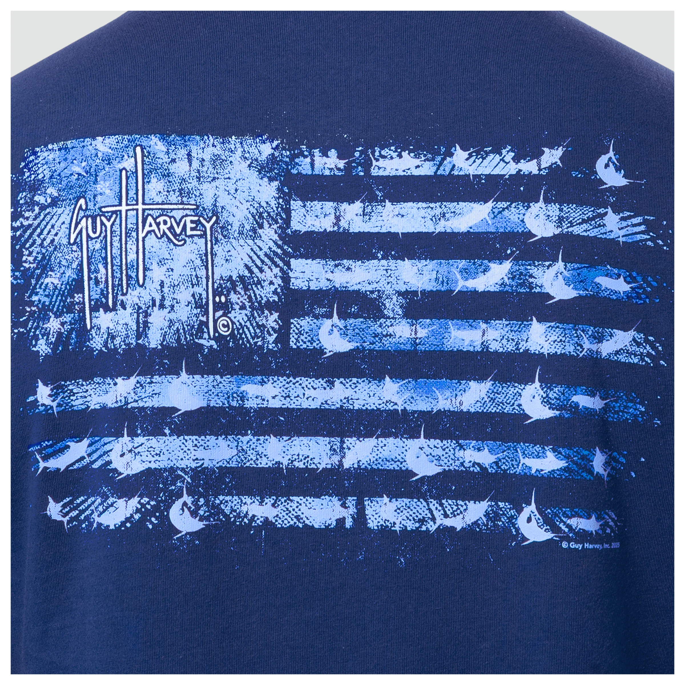 OG Long Sleeve Tee - Tonal USA Flag - Image 3