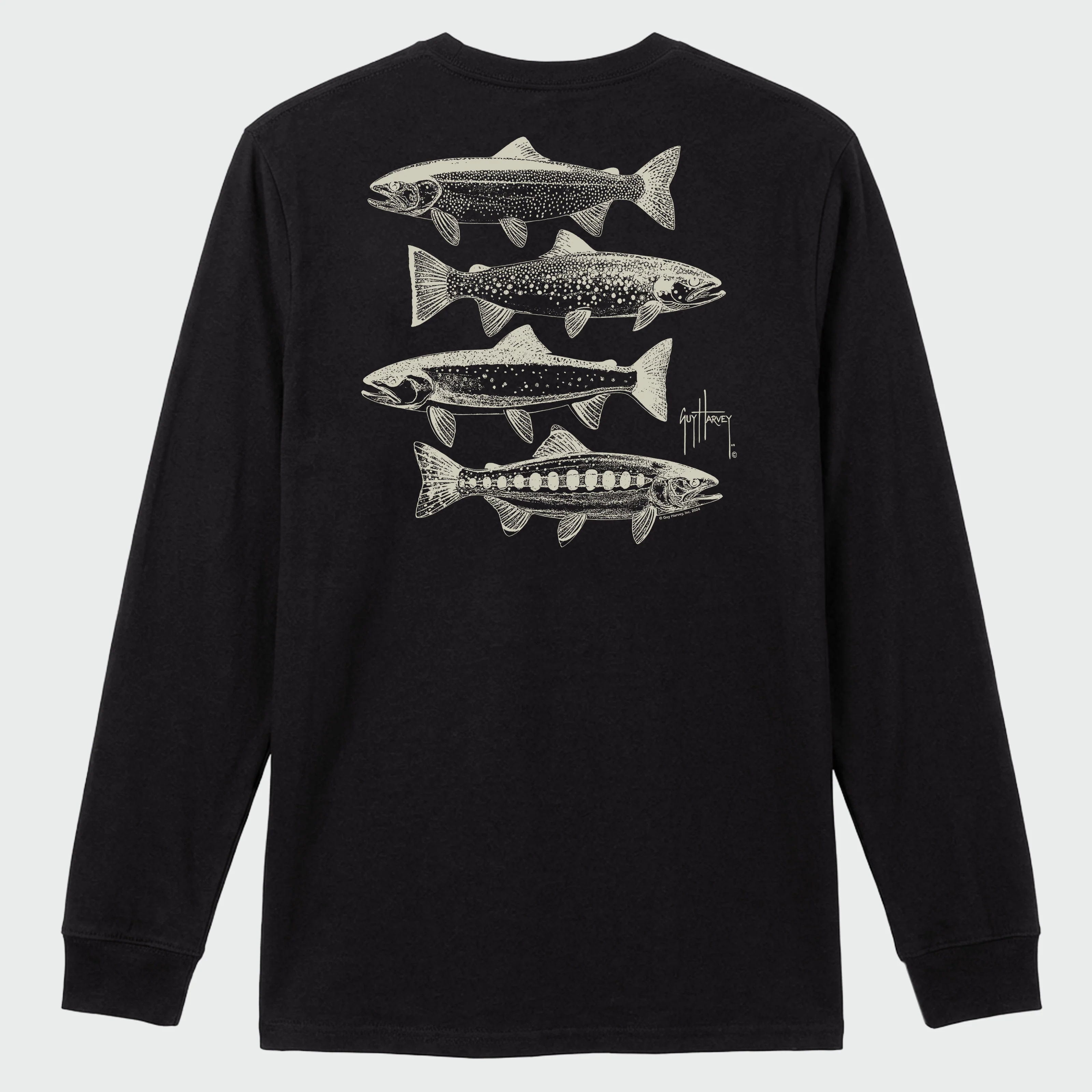 OG Long Sleeve Tee - River Collage
