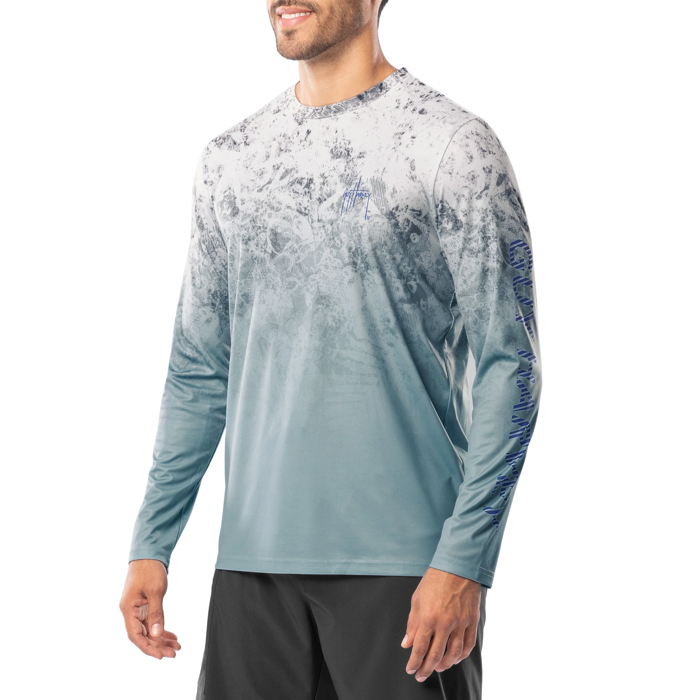 Performance Sun Protection Crew - Whitecap Camo - Image 3