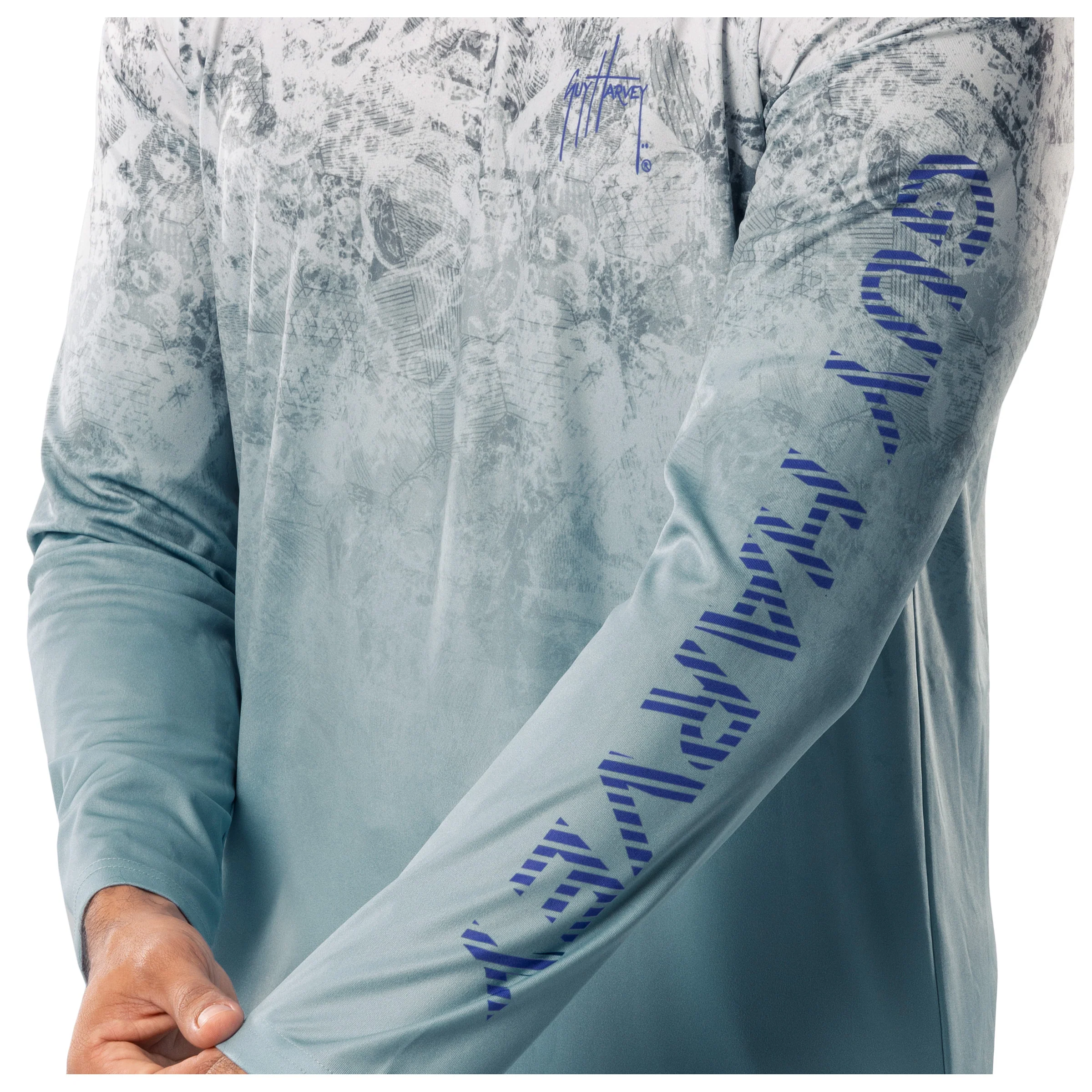 Performance Sun Protection Crew - Whitecap Camo - Image 5