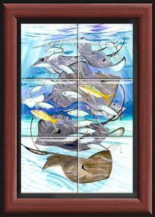 "Party at the Bar" Tile Art - Image 6