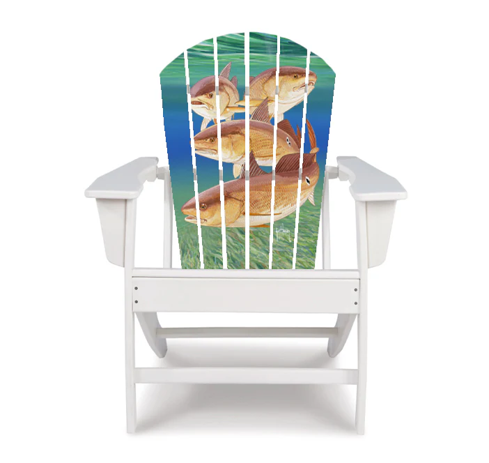 Redfish and Sea Grass Adirondack Chair - Image 2
