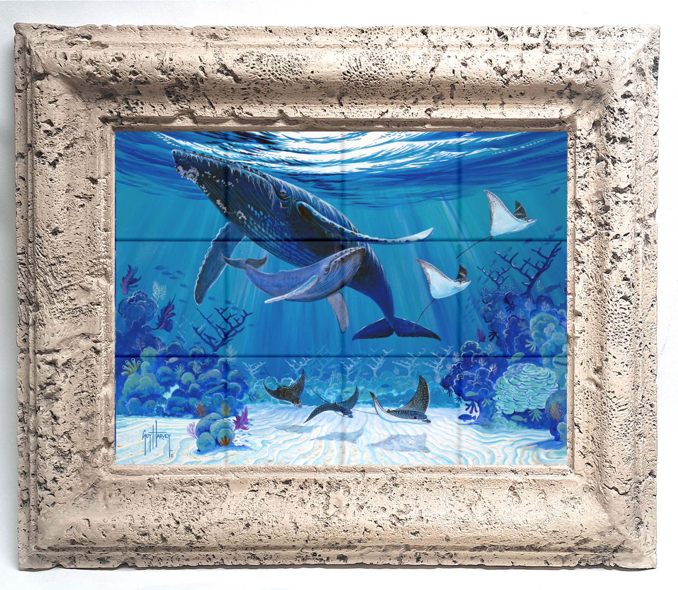 "Reef Sanctuary" Tile Art - Image 7