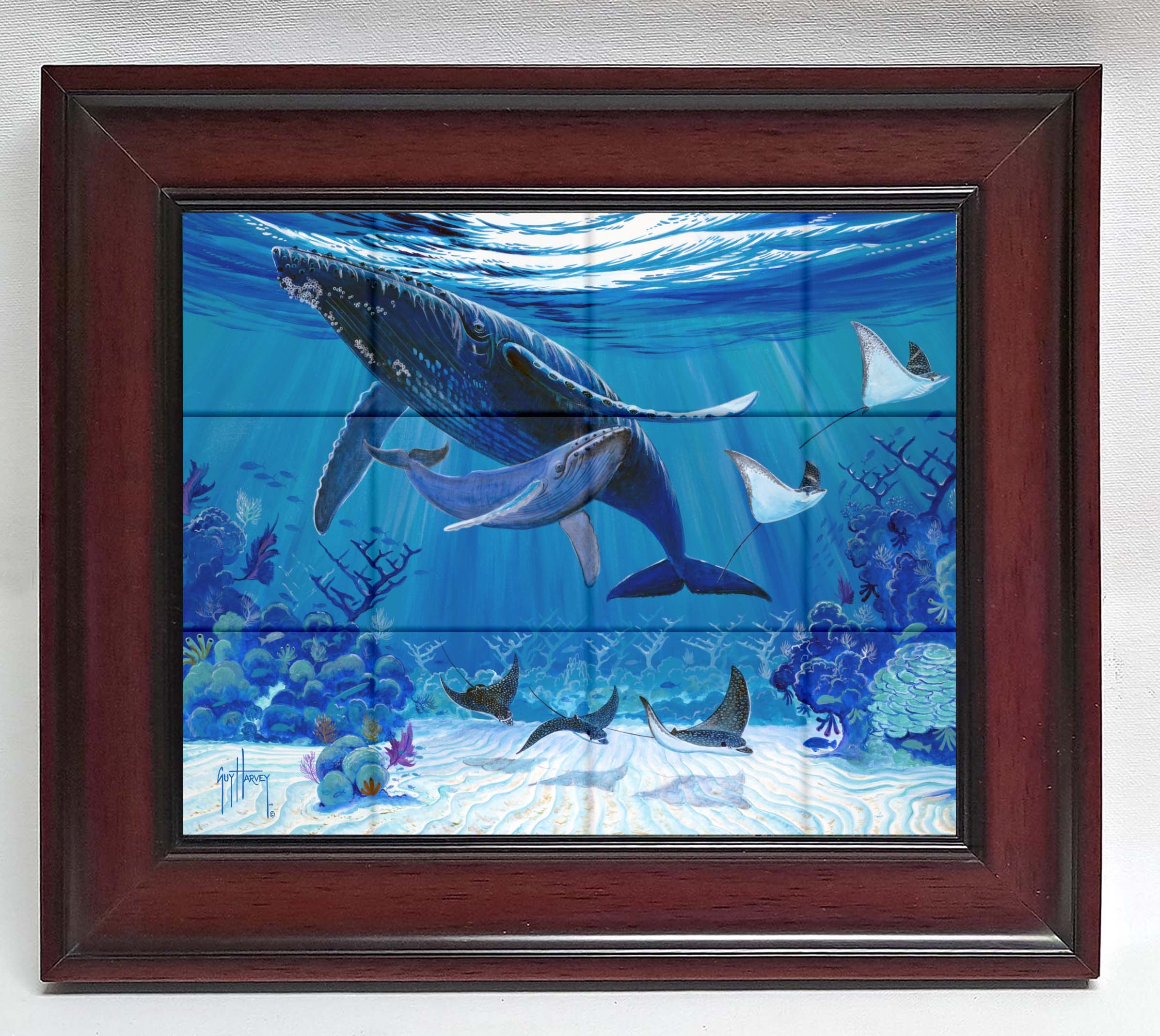 "Reef Sanctuary" Tile Art - Image 9