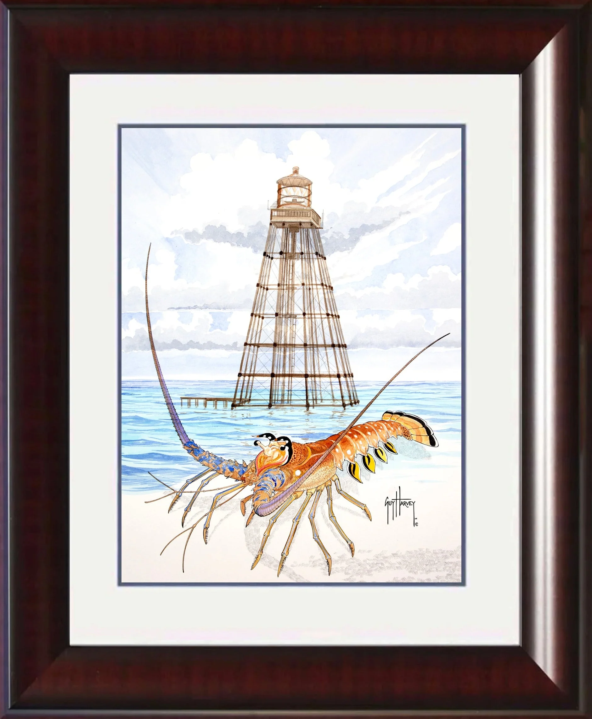 "Sand Key Lighthouse" Mini Print