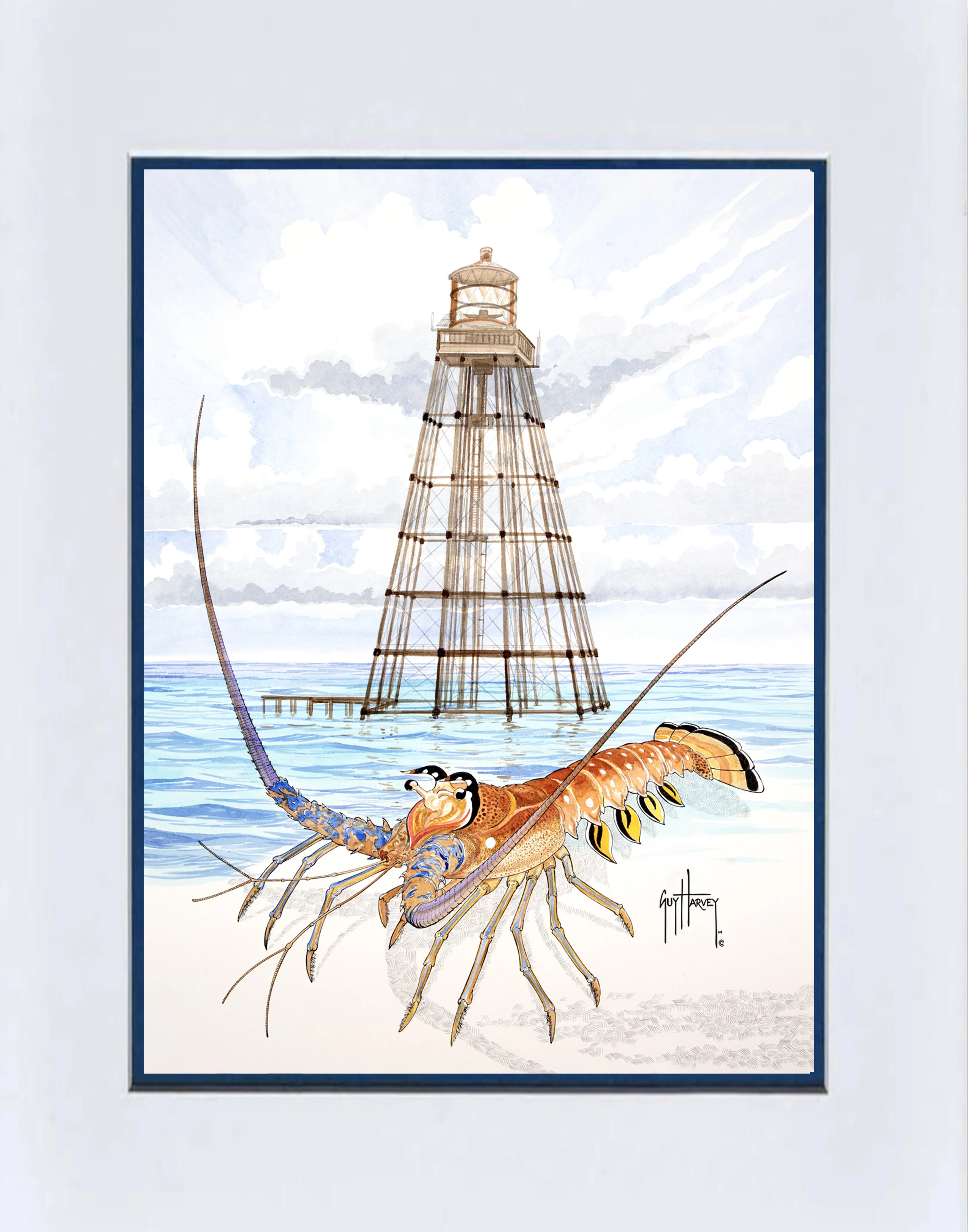 "Sand Key Lighthouse" Mini Print - Image 2