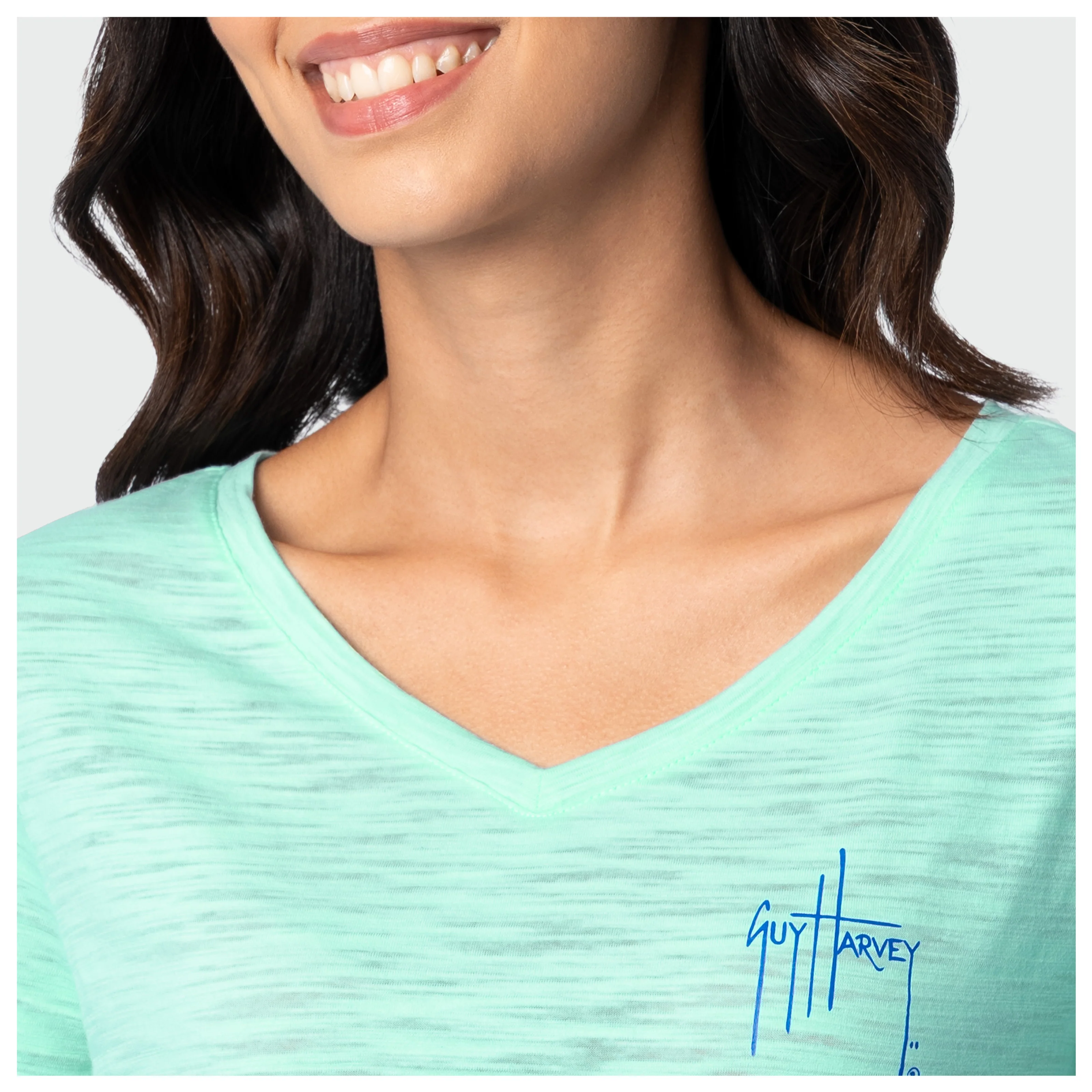 Shoreline V Neck Tee - Summer - Image 4
