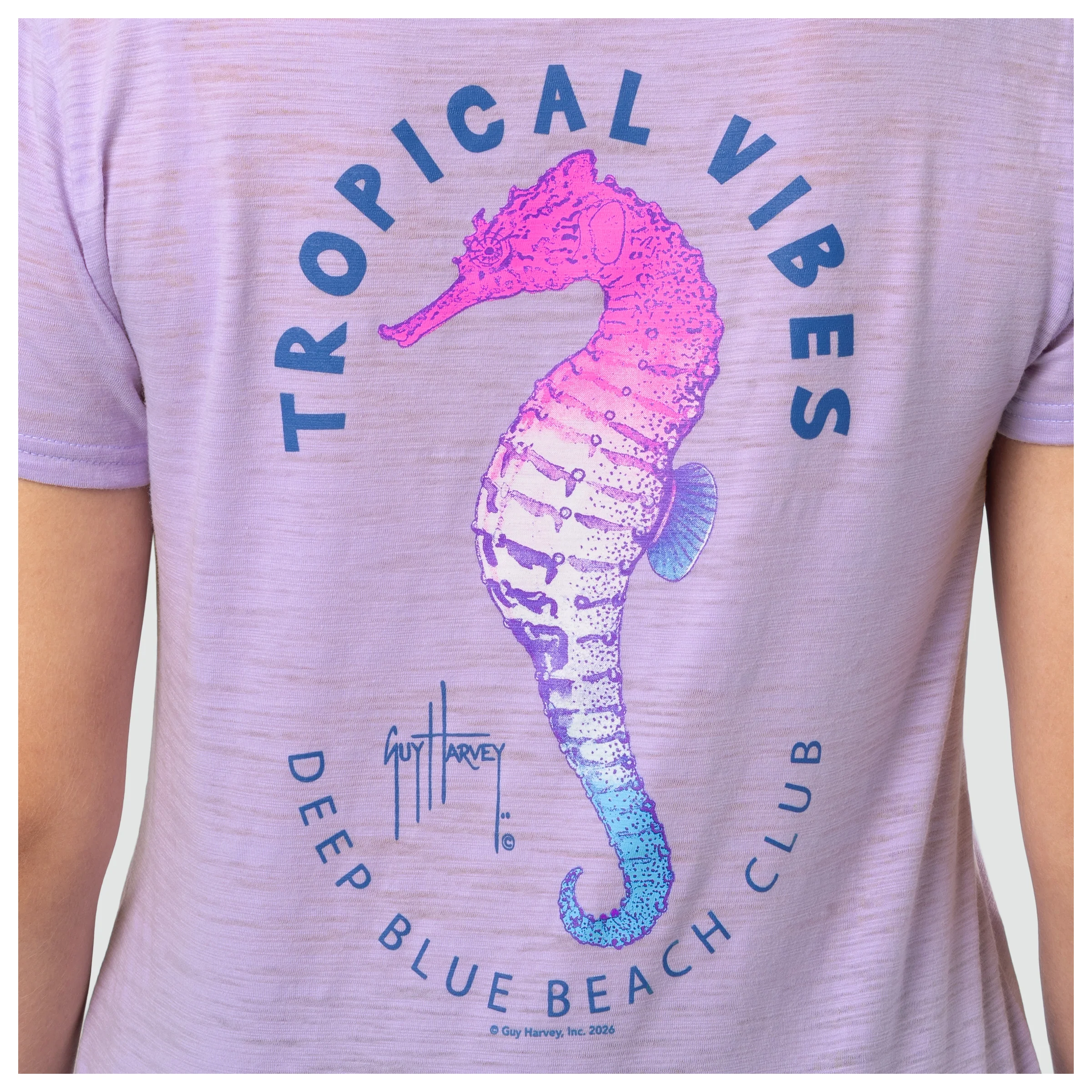 Shoreline V Neck Tee - Tropic Vibes - Image 4