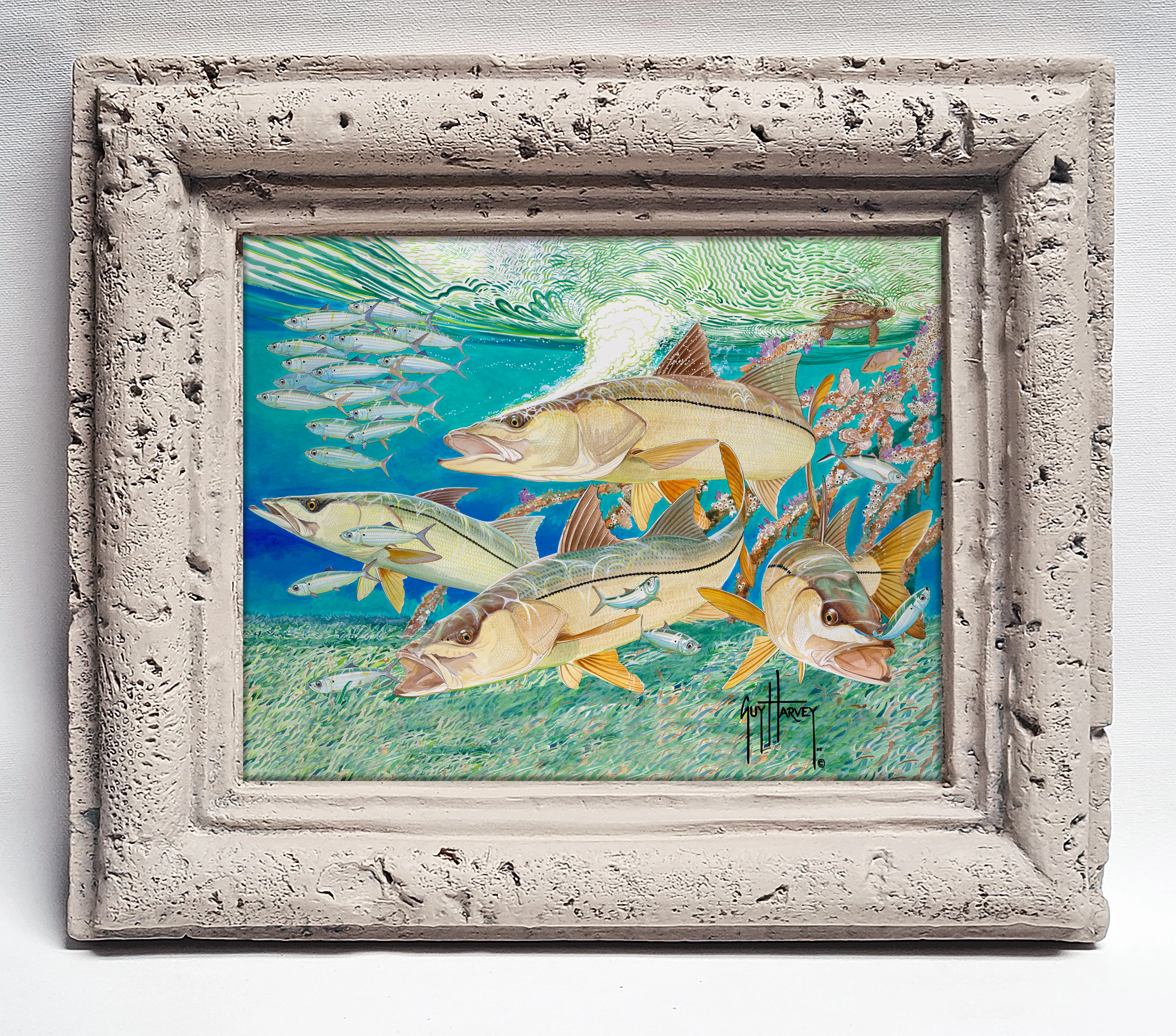 "Side-Liners" Tile Art