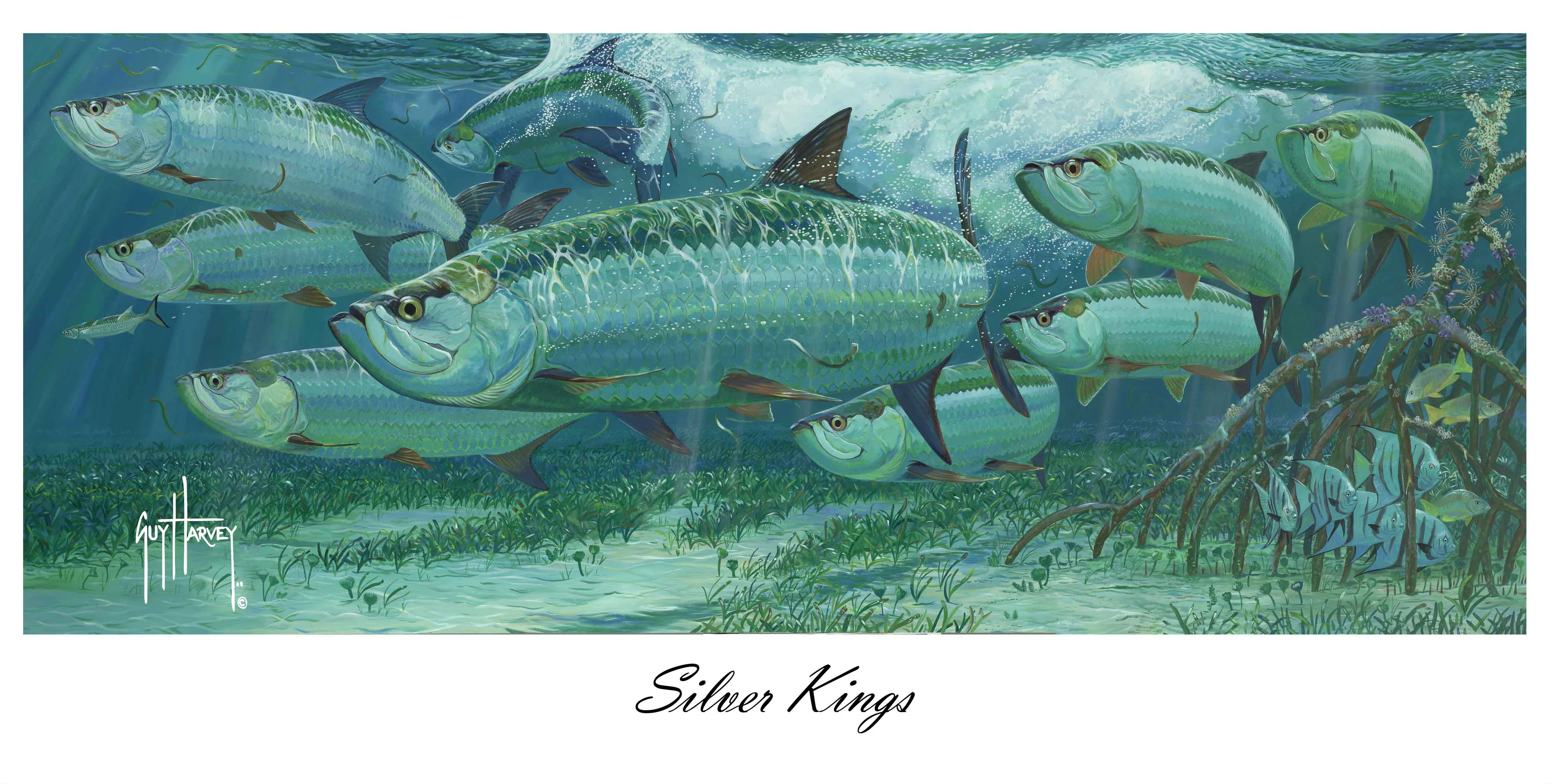 "Silver Kings" Limited Edition Lithograph