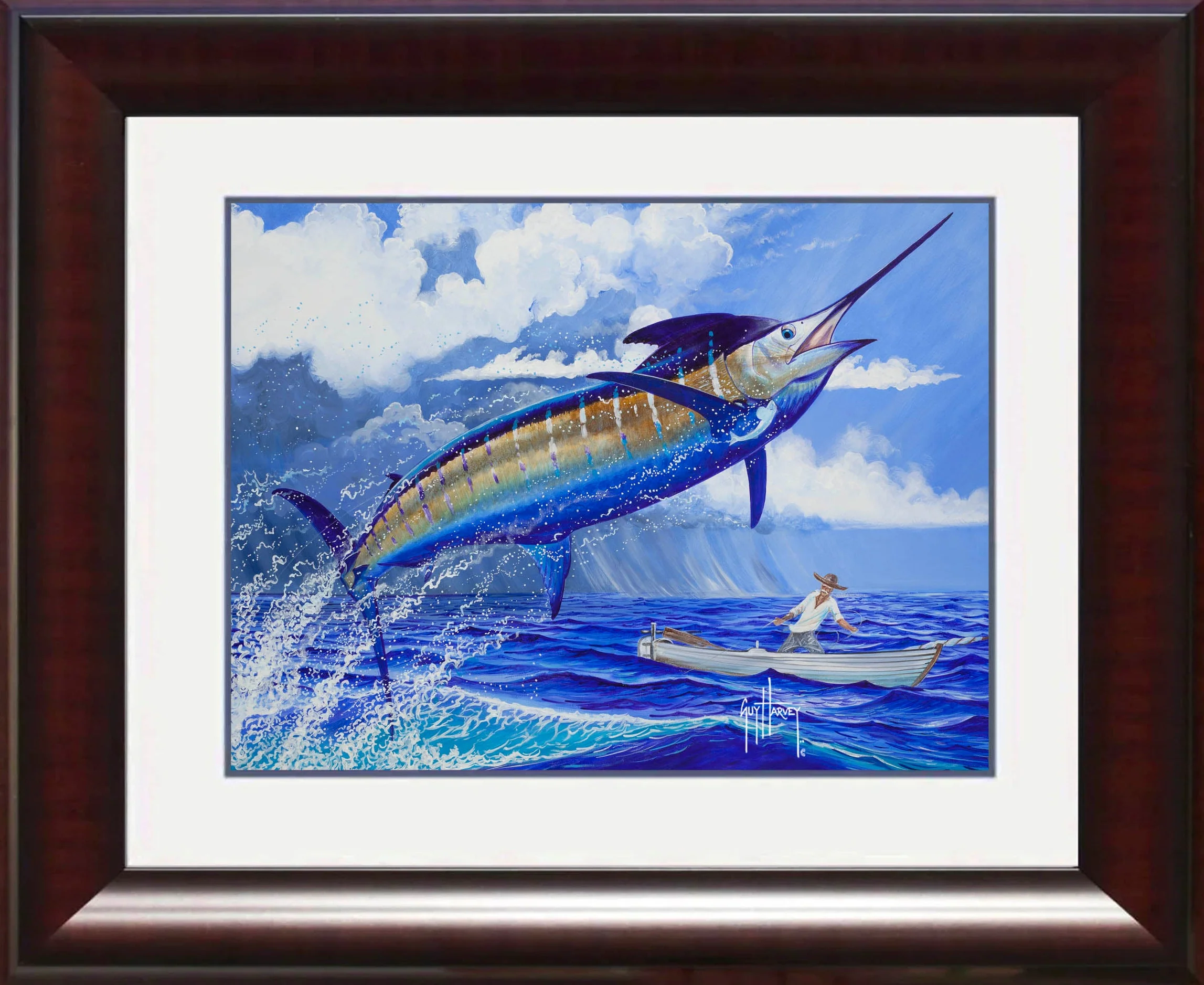 "Stormy Blue" Grande Mini Print