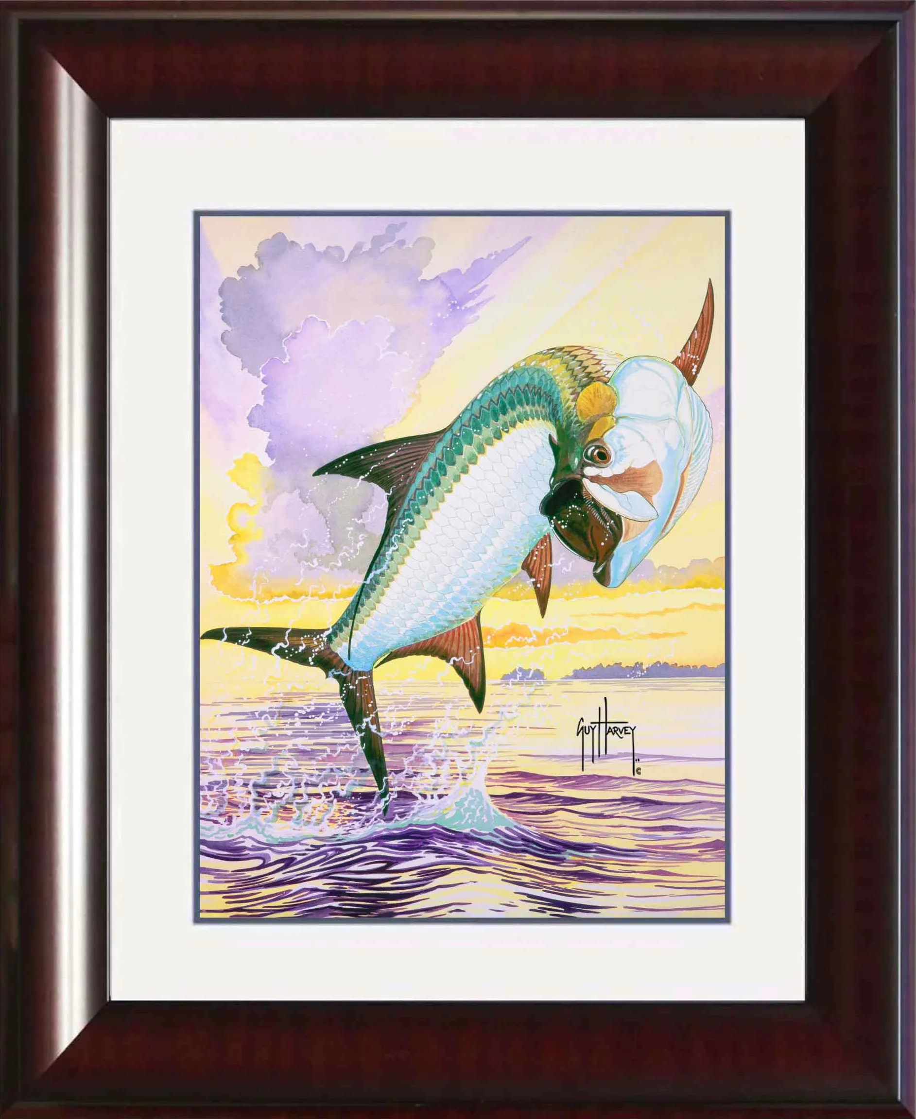 "Tarpon Solo" Grande Mini Print