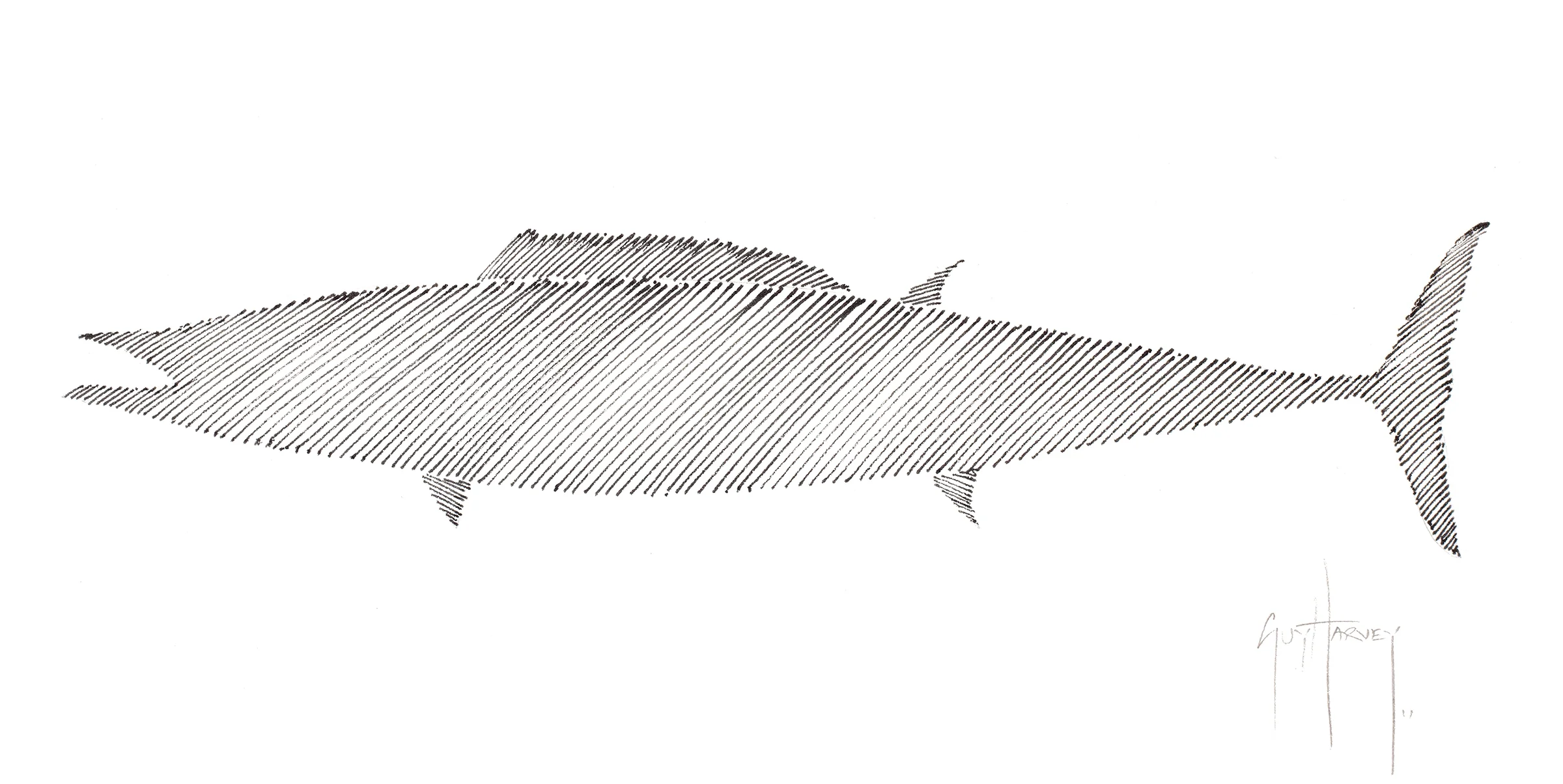 "Wahoo Scribble" Original